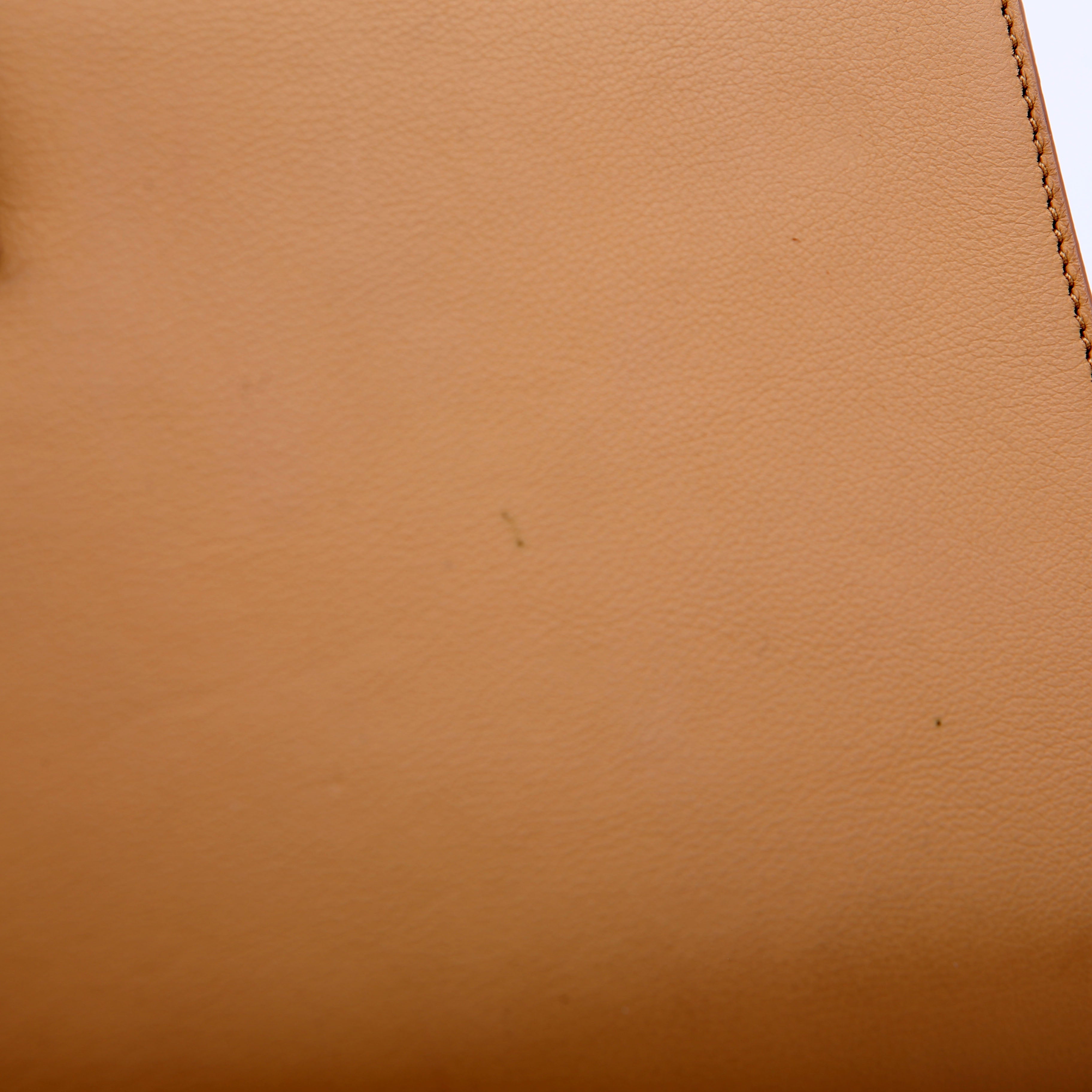 SAINT LAURENT Classic Y Ligne Clutch Smooth Leather Tan