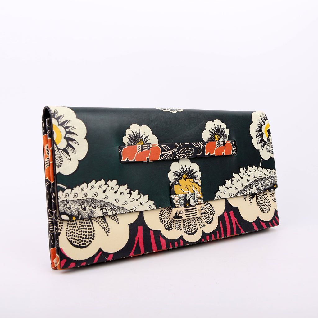 Mime Clutch Floral Multicolor