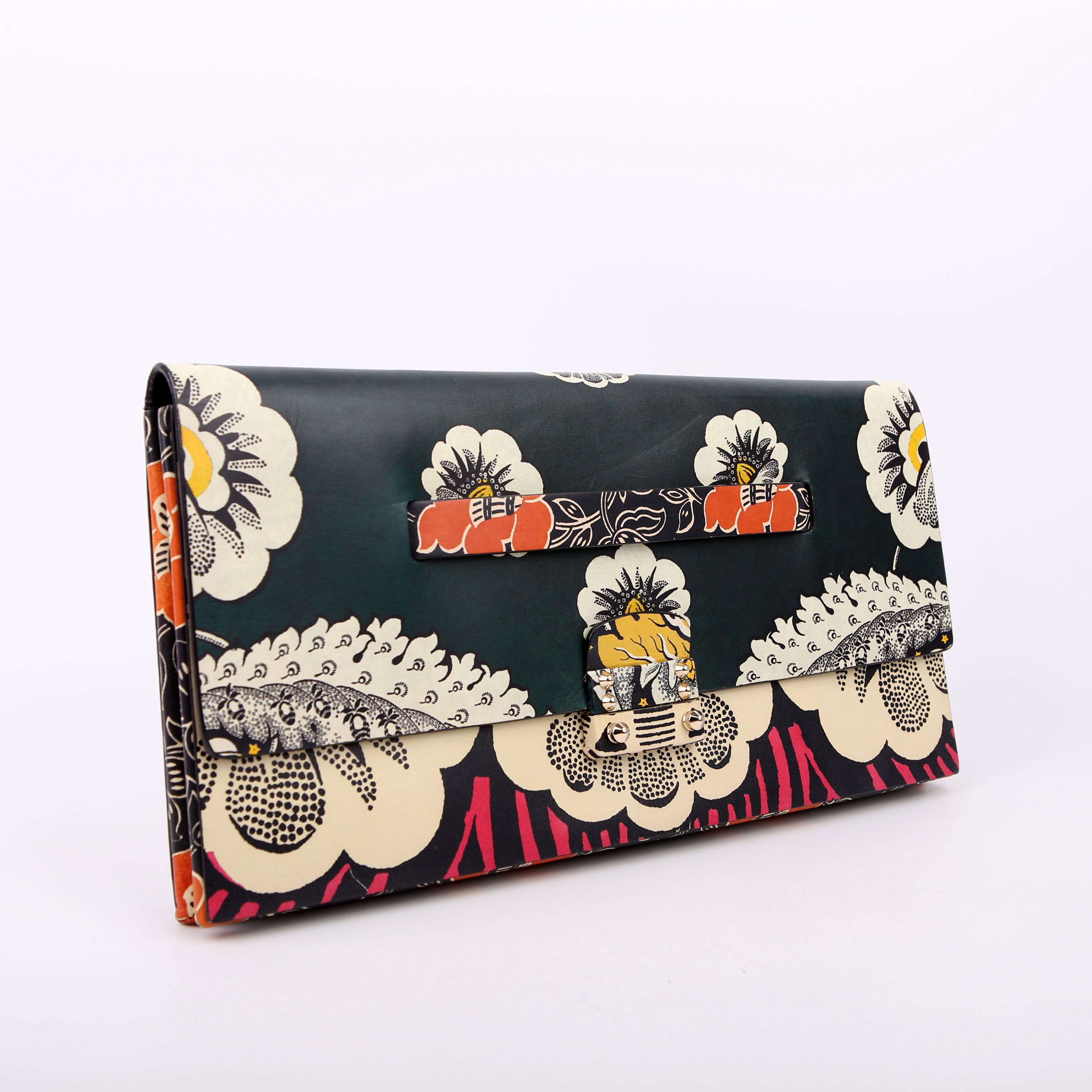 Mime Clutch Floral Multicolor