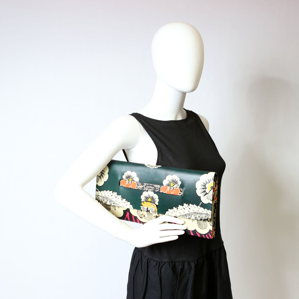 Mime Clutch Floral Multicolor