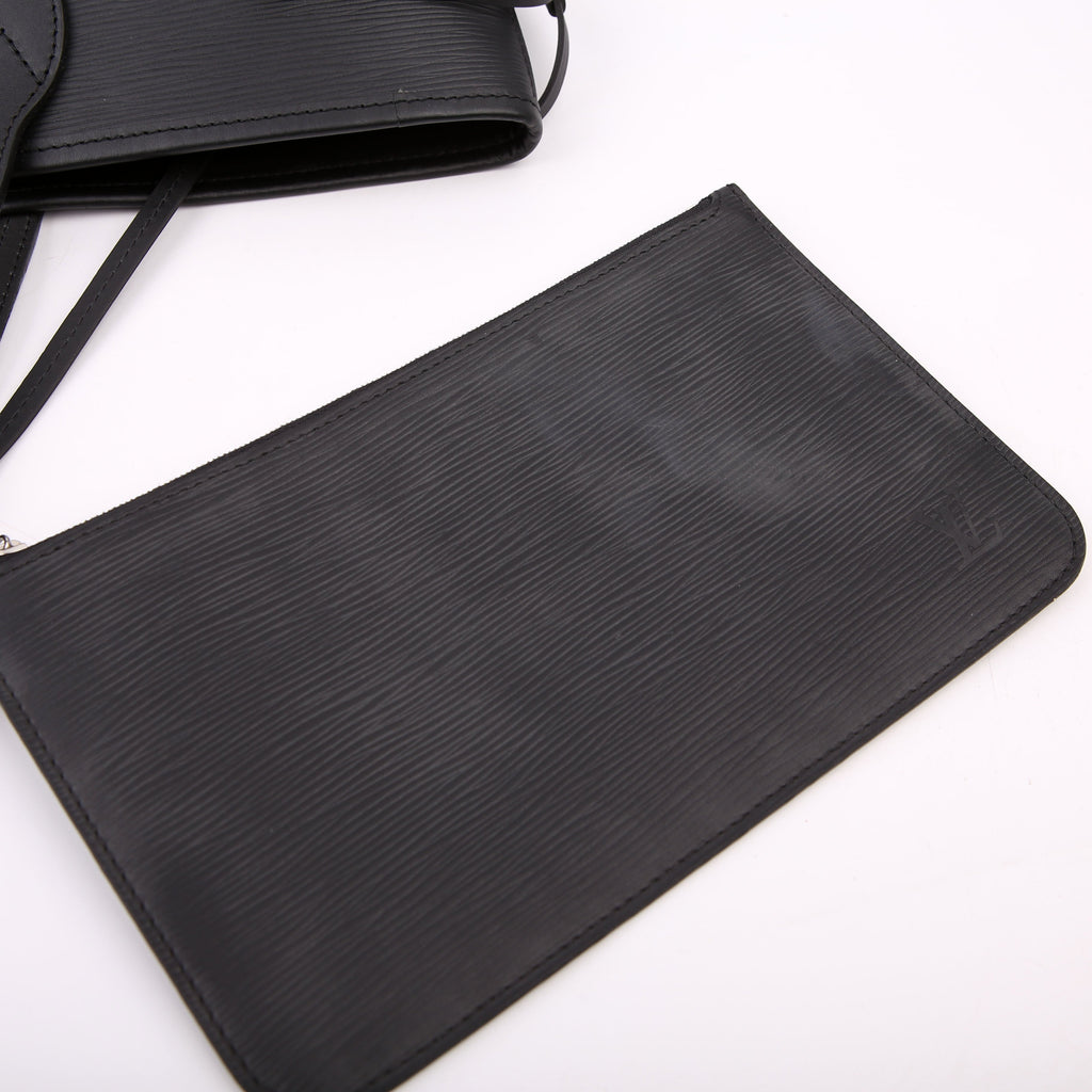 Neverfull with Wallet MM Epi Black