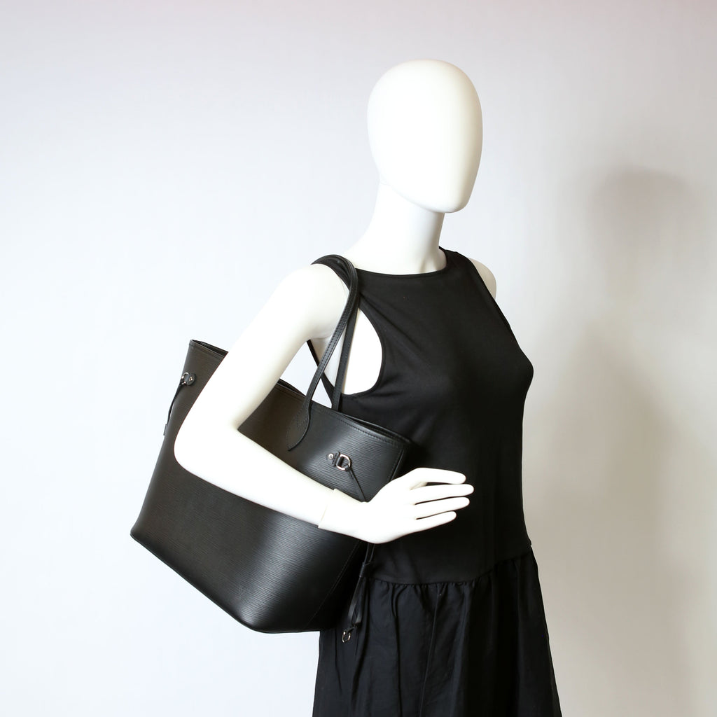 Neverfull with Wallet MM Epi Black