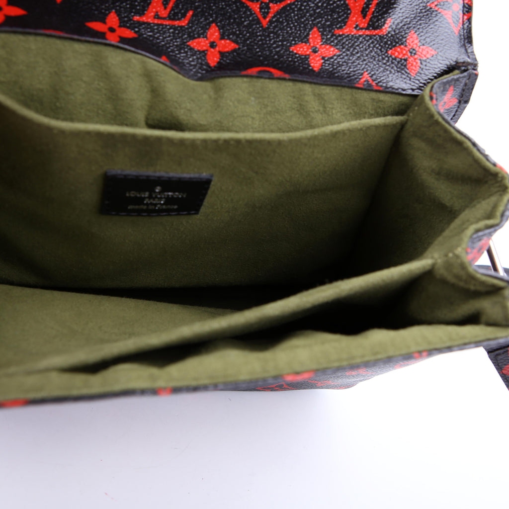 Pochette Metis Monogram Infrarouge Red/Black