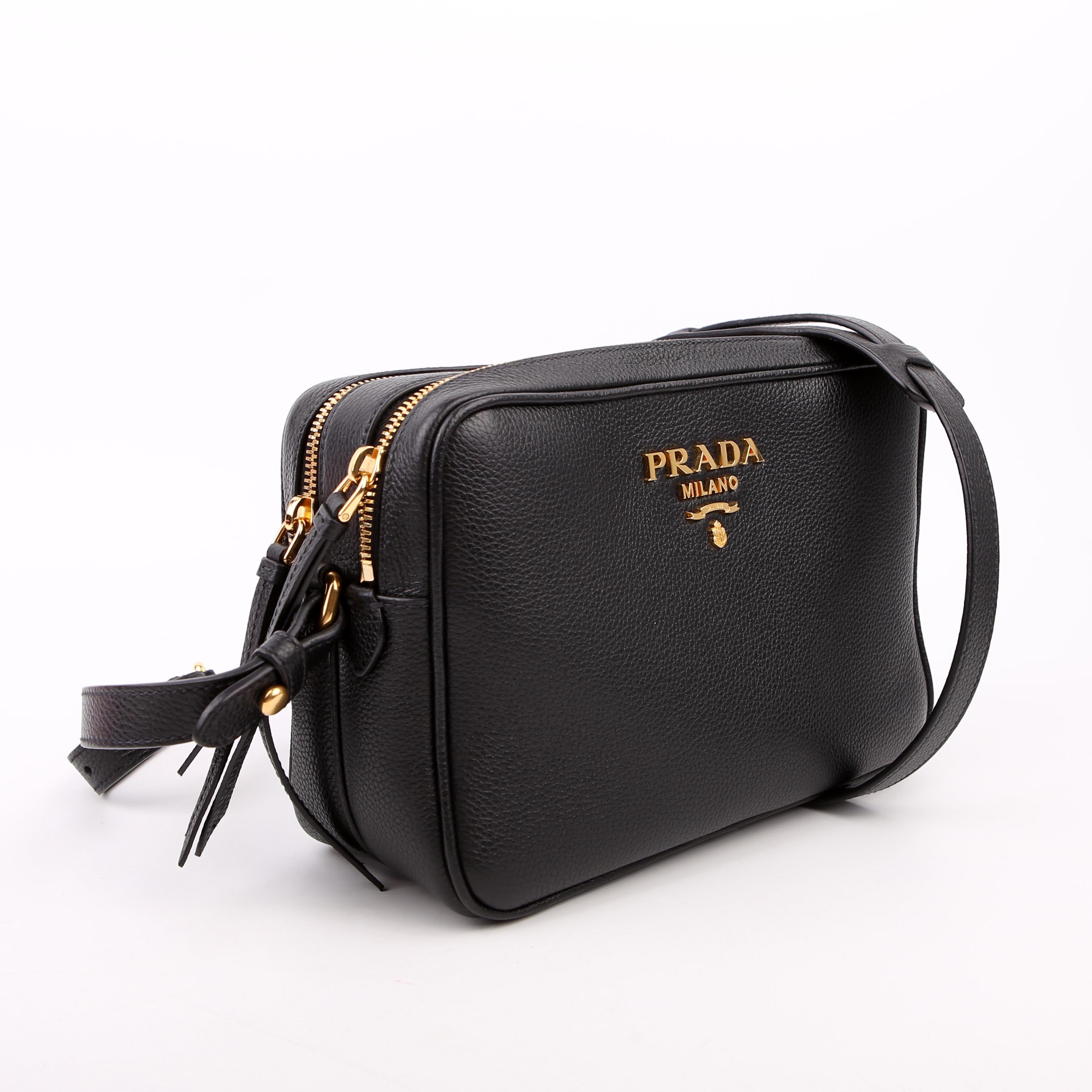 Vitello Phenix Camera Bag Black