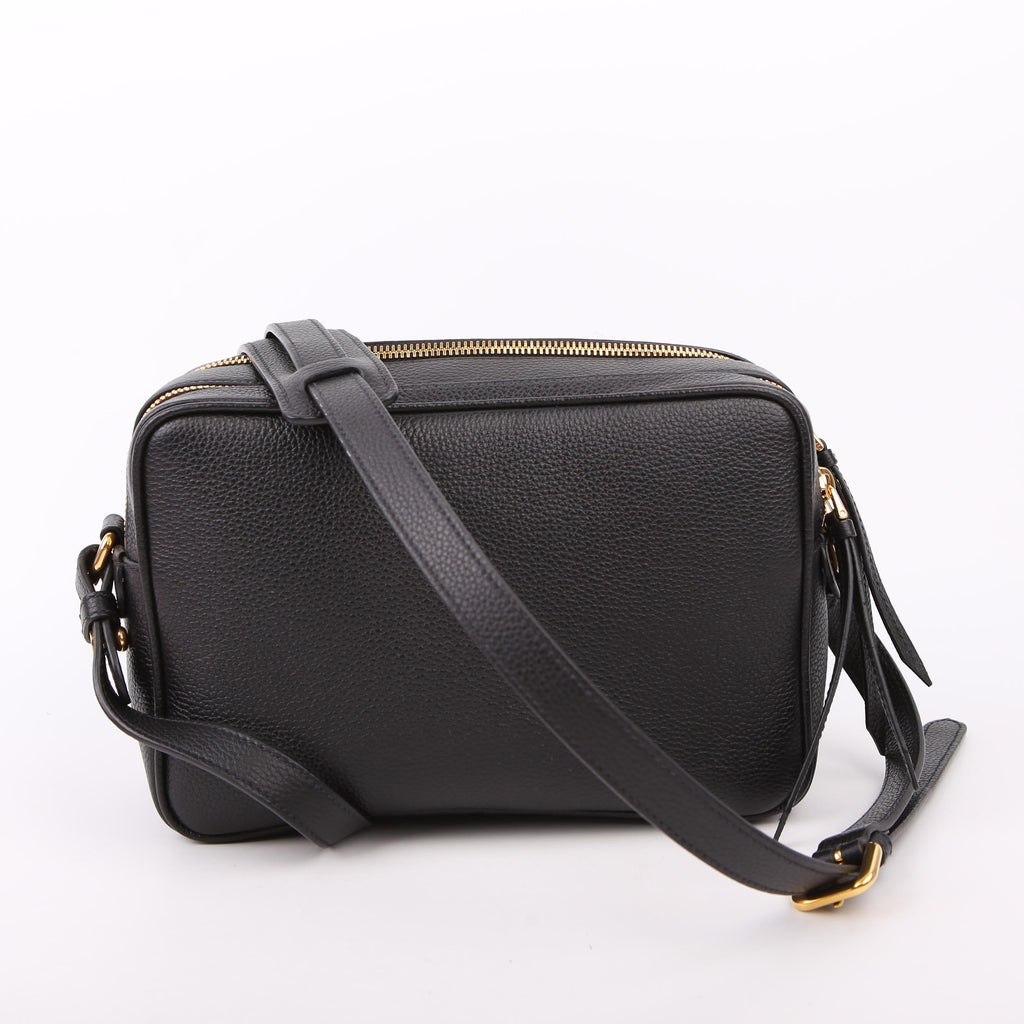 Vitello Phenix Camera Bag Black