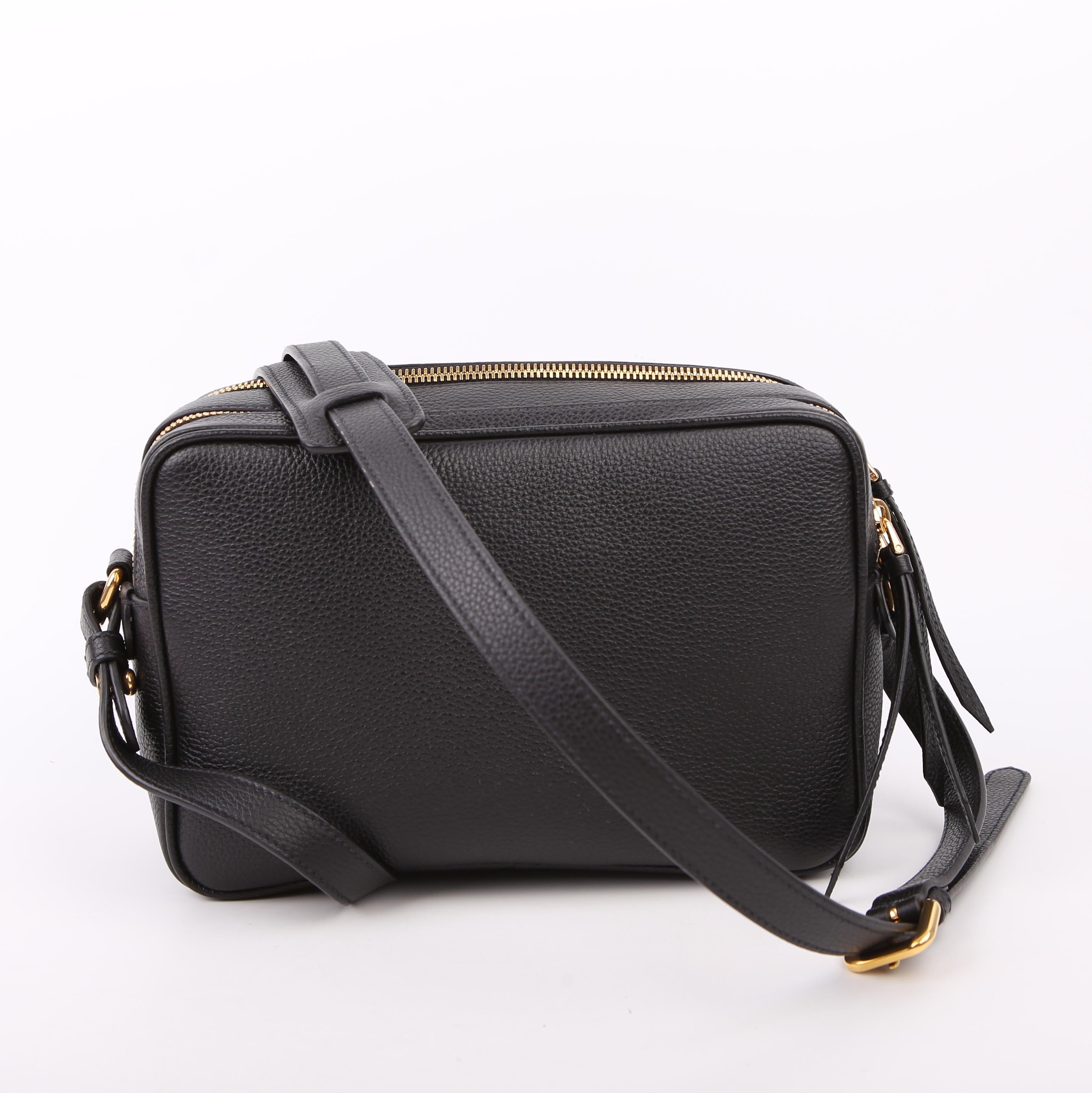 Vitello Phenix Camera Bag Black