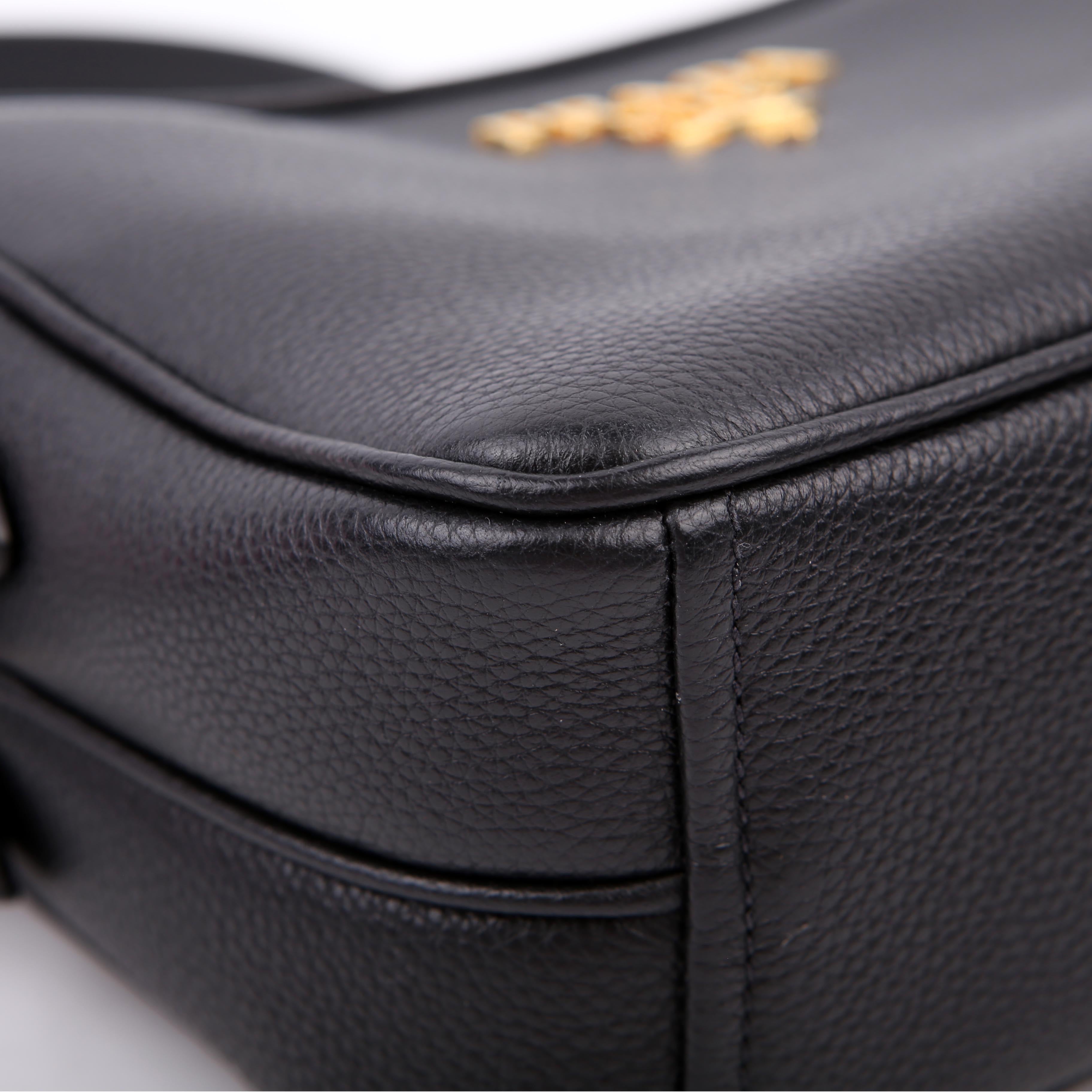 Vitello Phenix Camera Bag Black