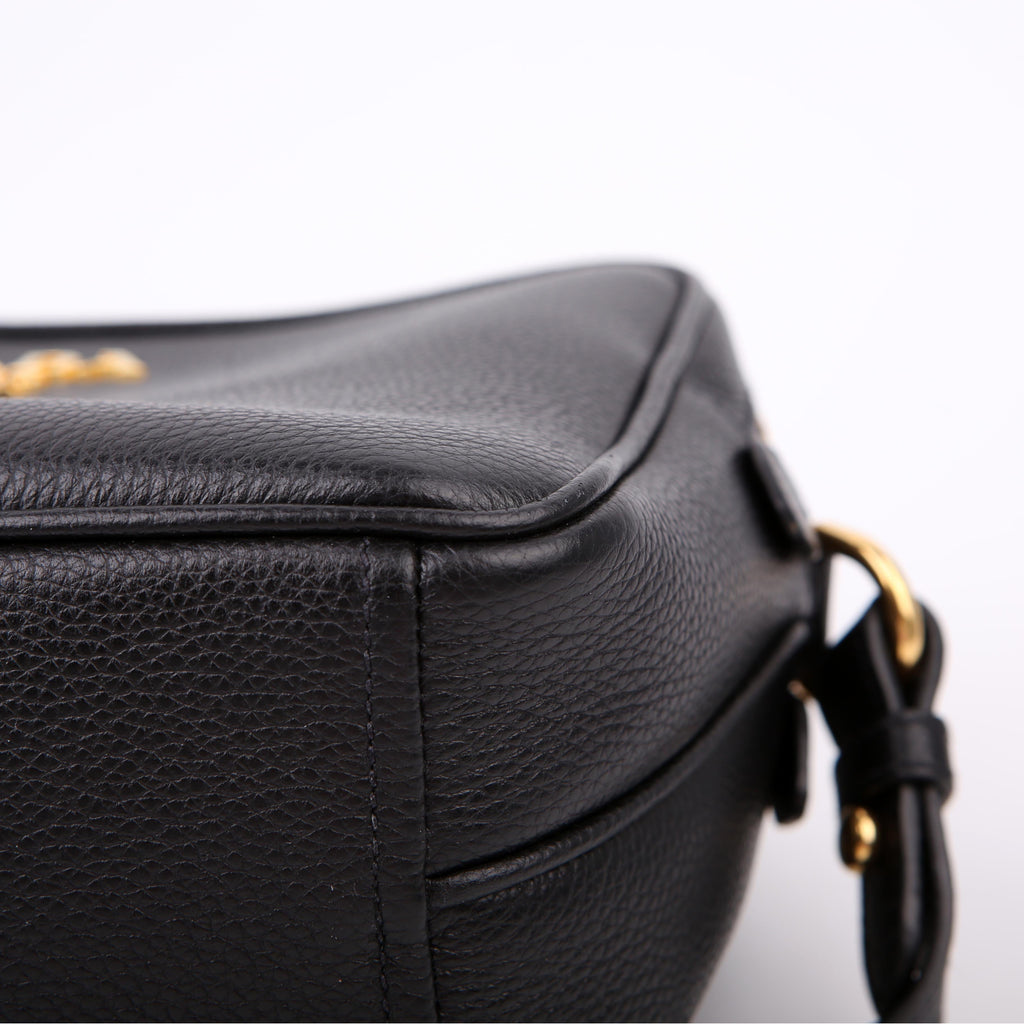 Vitello Phenix Camera Bag Black