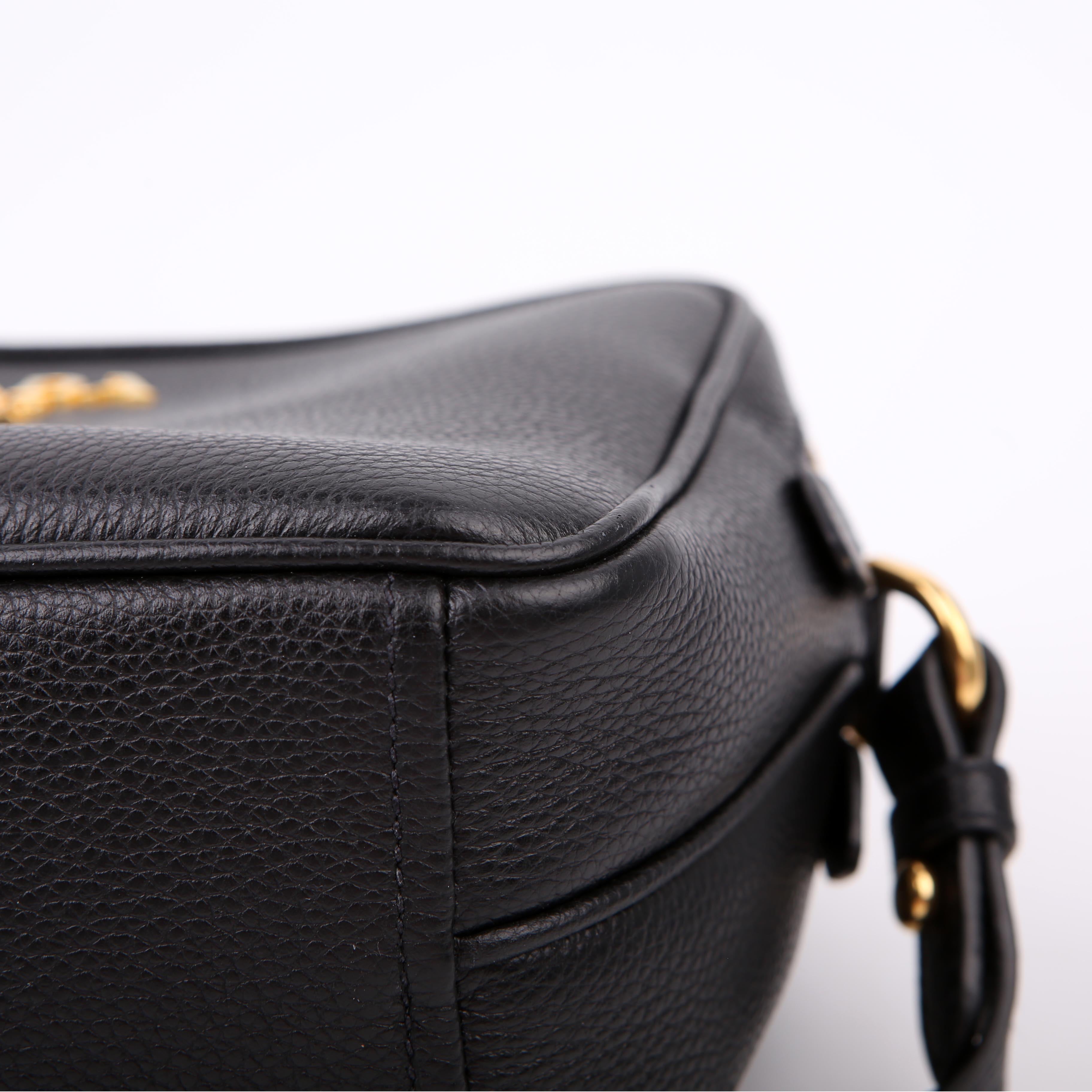 Vitello Phenix Camera Bag Black