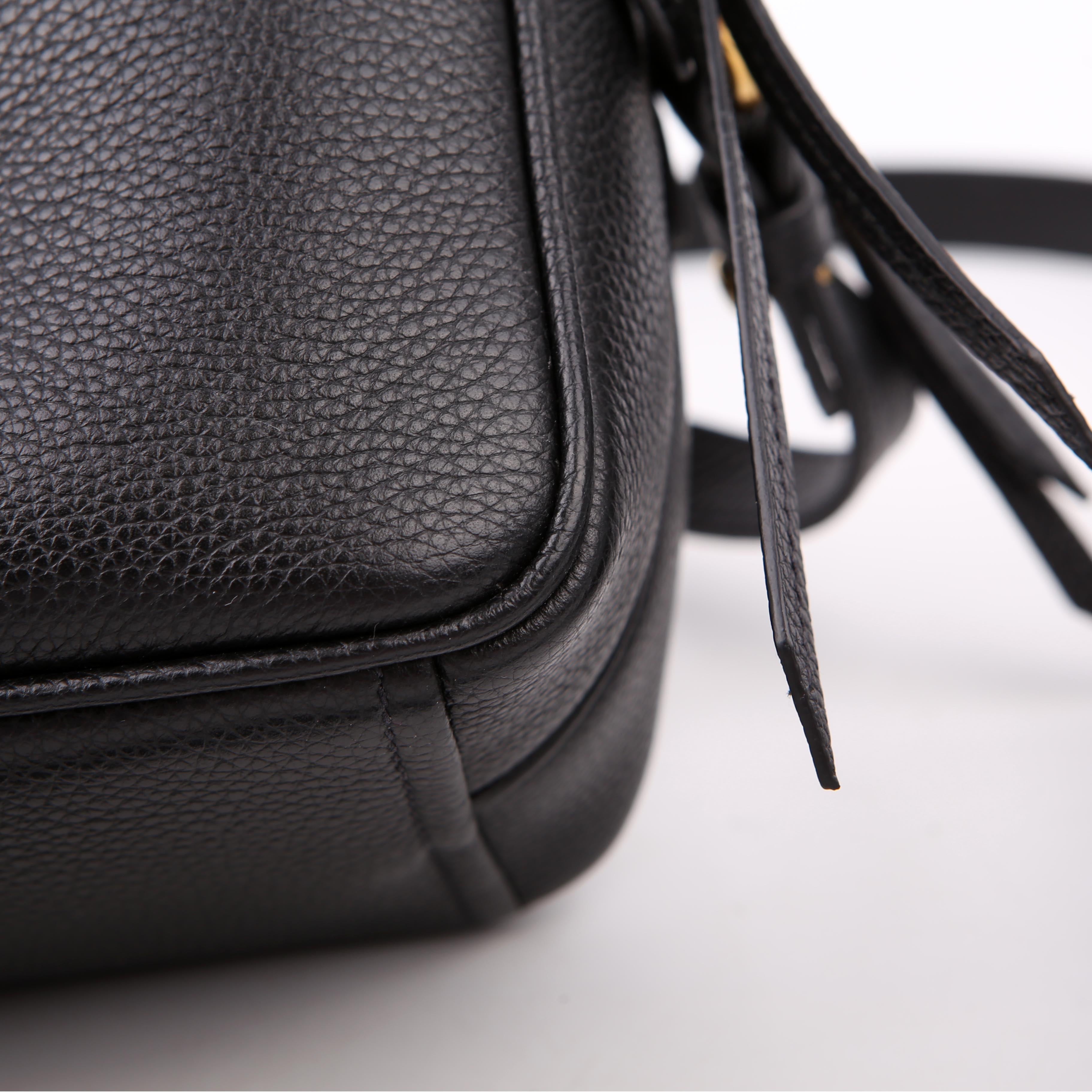 Vitello Phenix Camera Bag Black