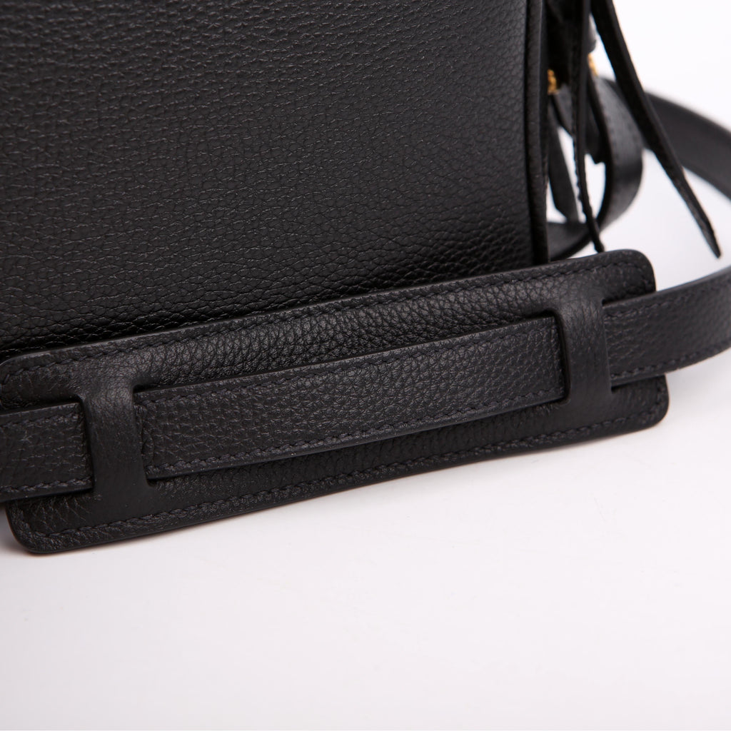 Vitello Phenix Camera Bag Black