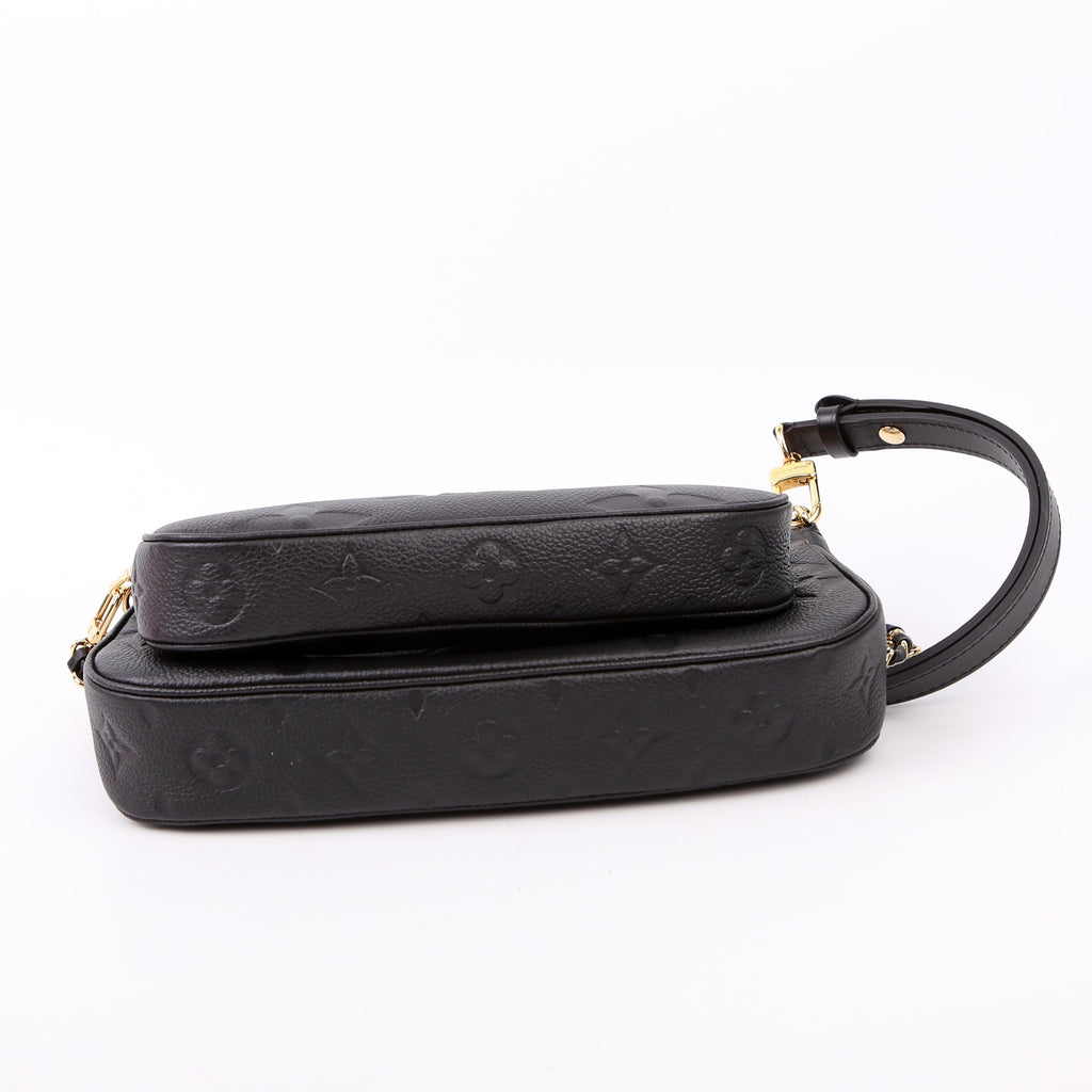 Multi Pochette Empreinte Black