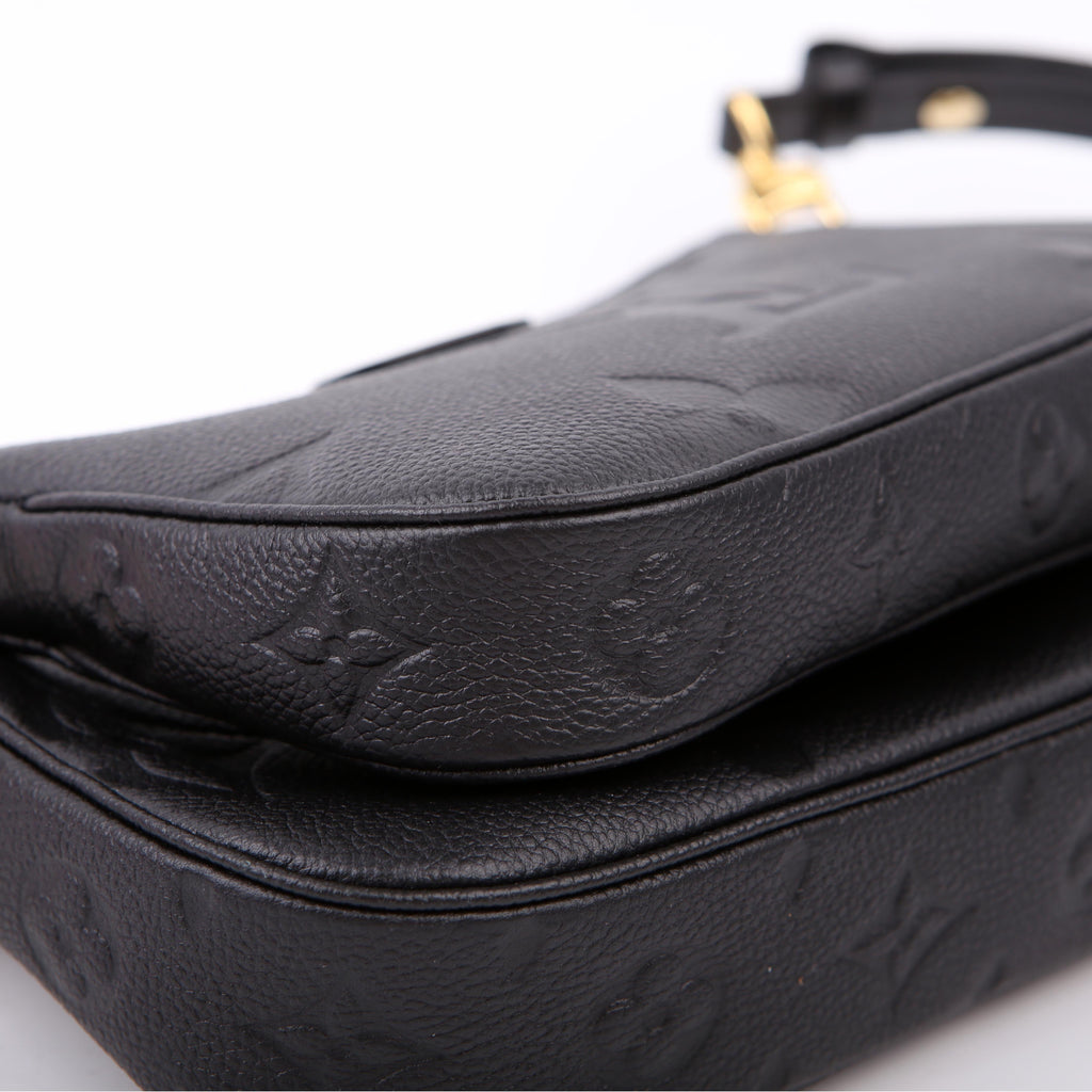 Multi Pochette Empreinte Black