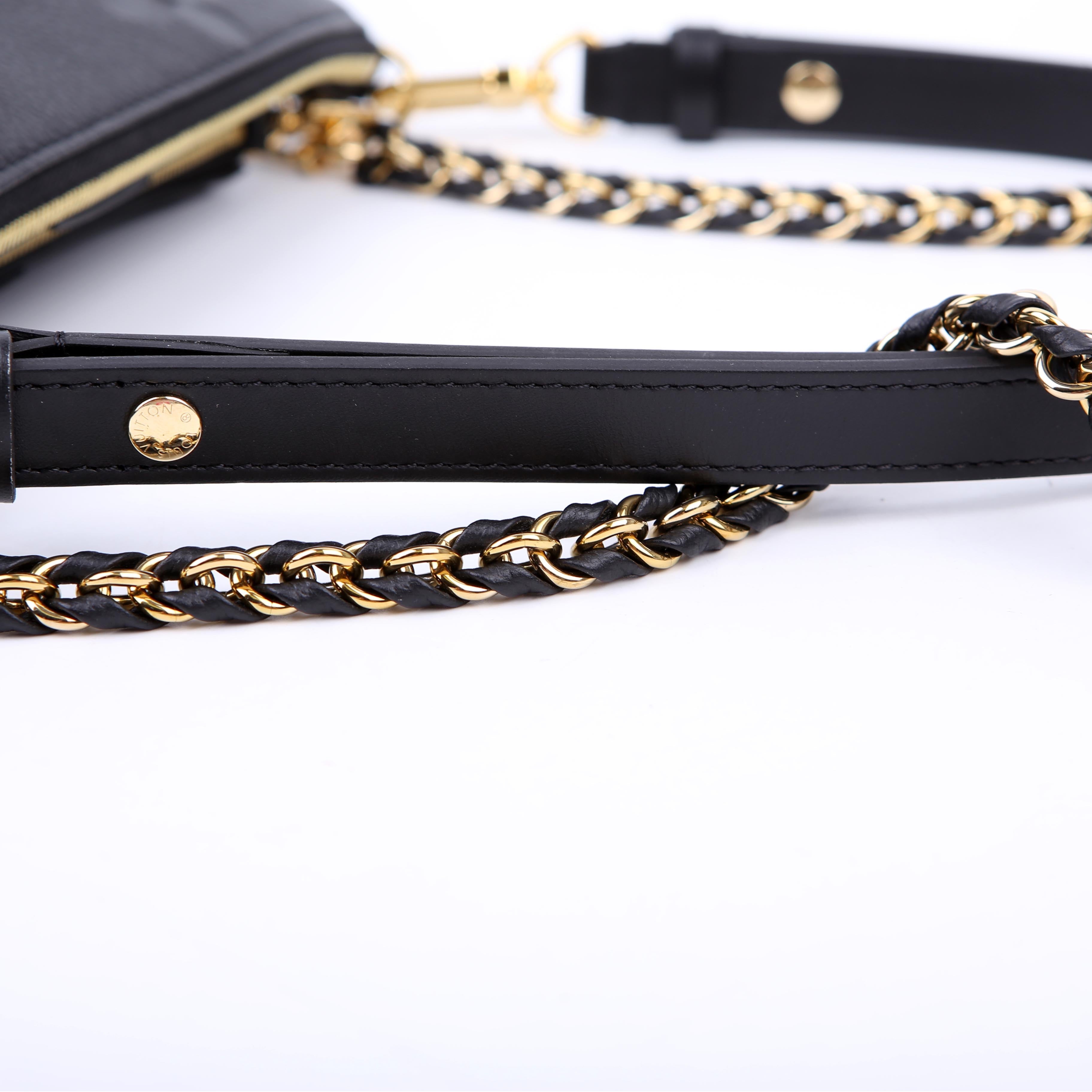 Multi Pochette Empreinte Black