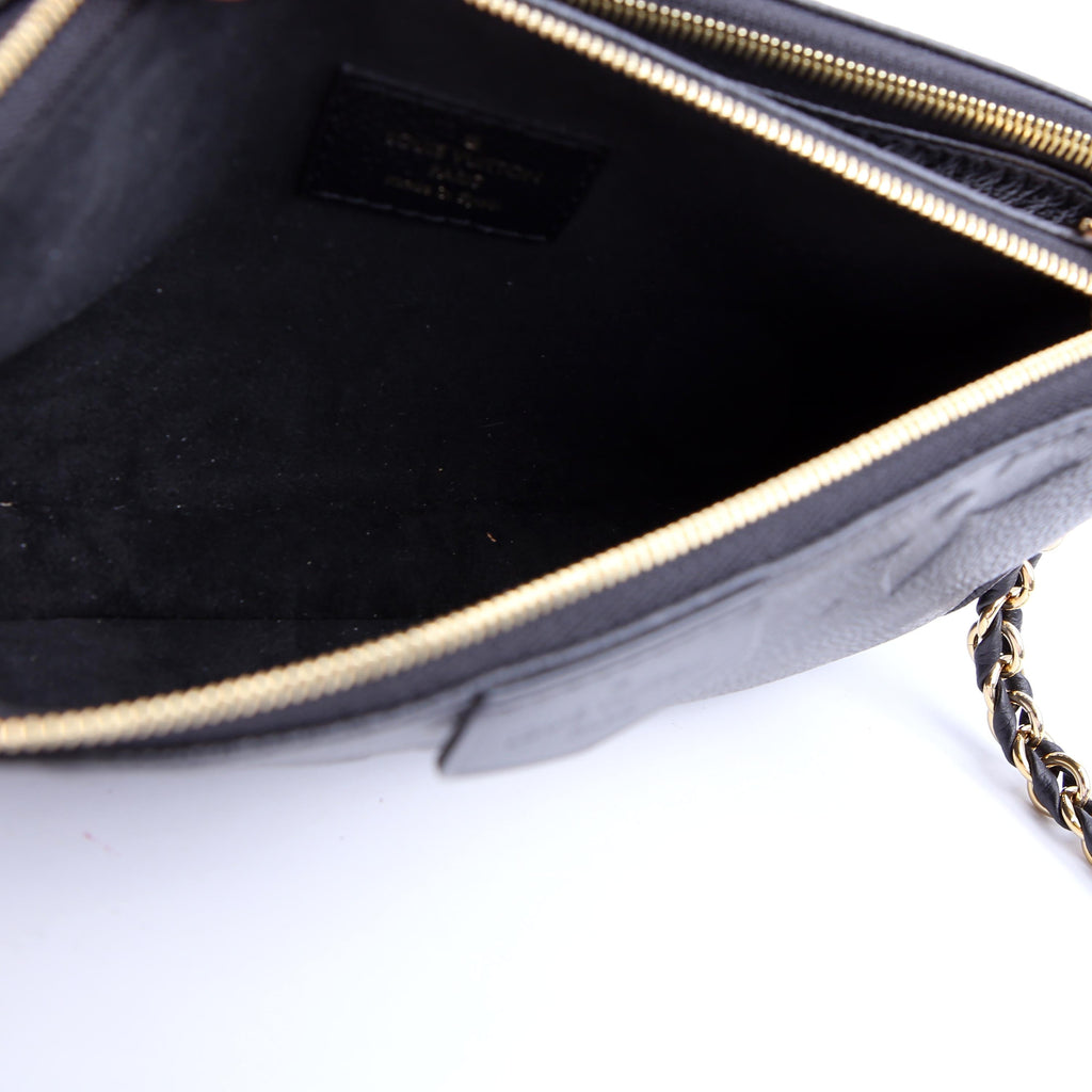 Multi Pochette Empreinte Black