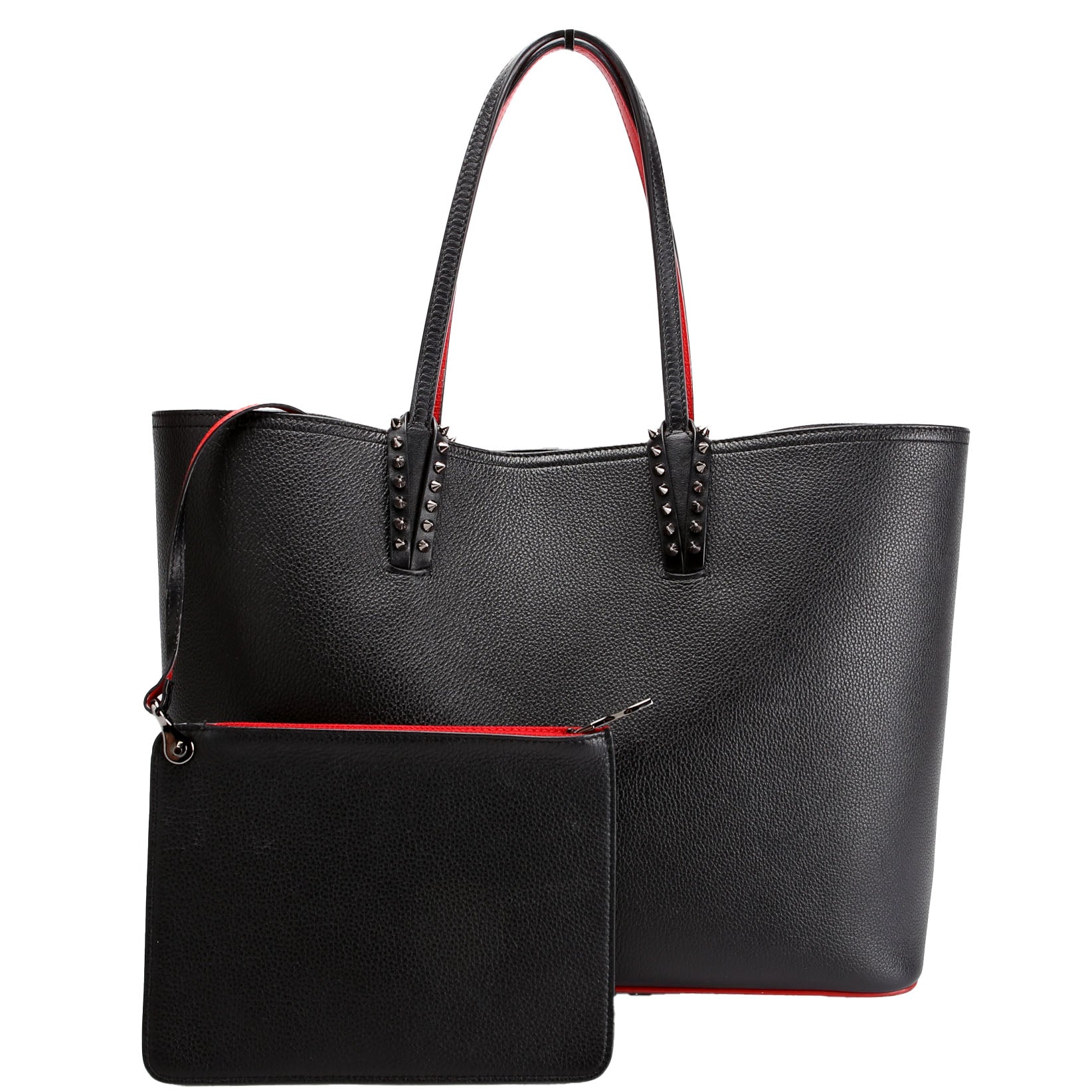 Cabata Small Tote with Pouch Embossed Leather