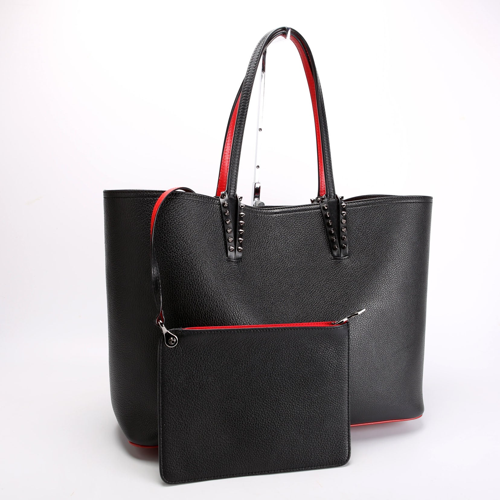 Cabata Small Tote with Pouch Embossed Leather