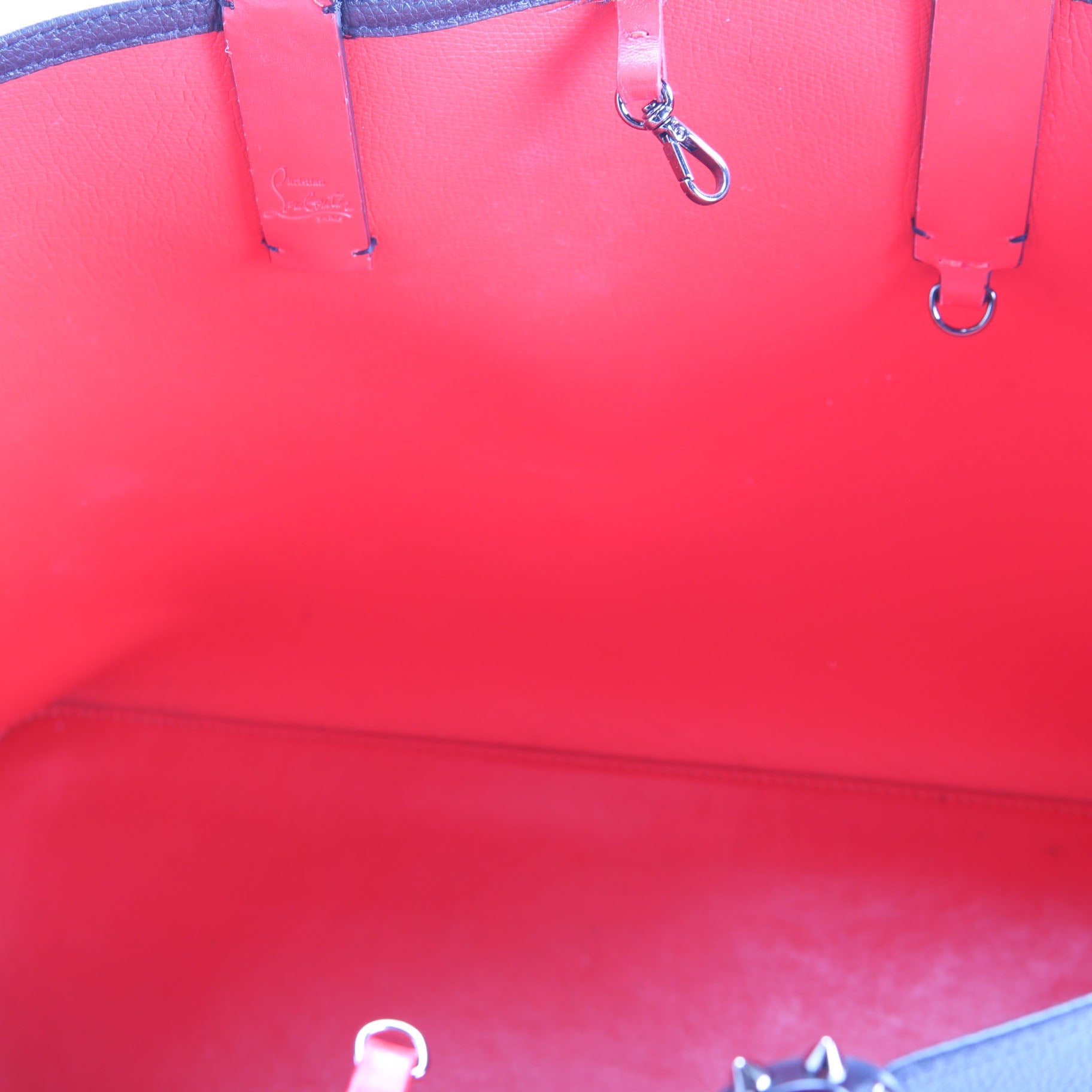 Cabata Small Tote with Pouch Embossed Leather