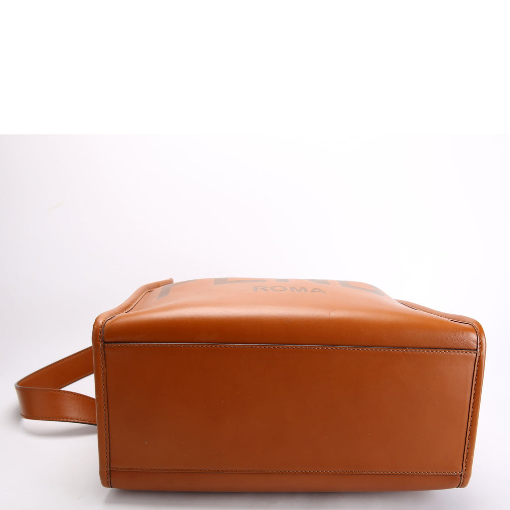 Fendi 8BH386 Sunshine Shopper Medium Leather