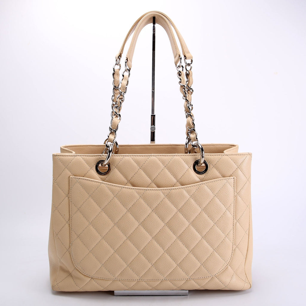 Grand Shopping Tote Caviar Nude
