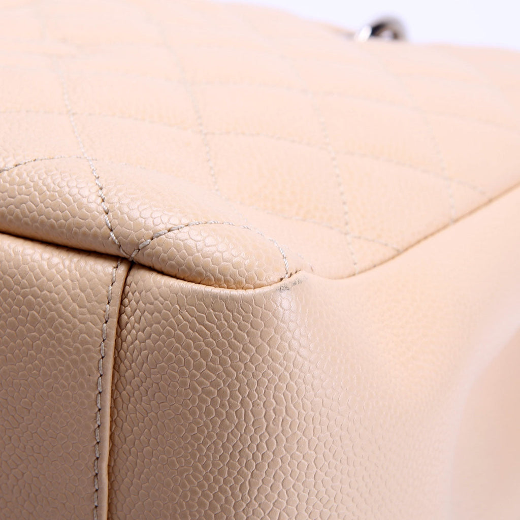 Grand Shopping Tote Caviar Nude