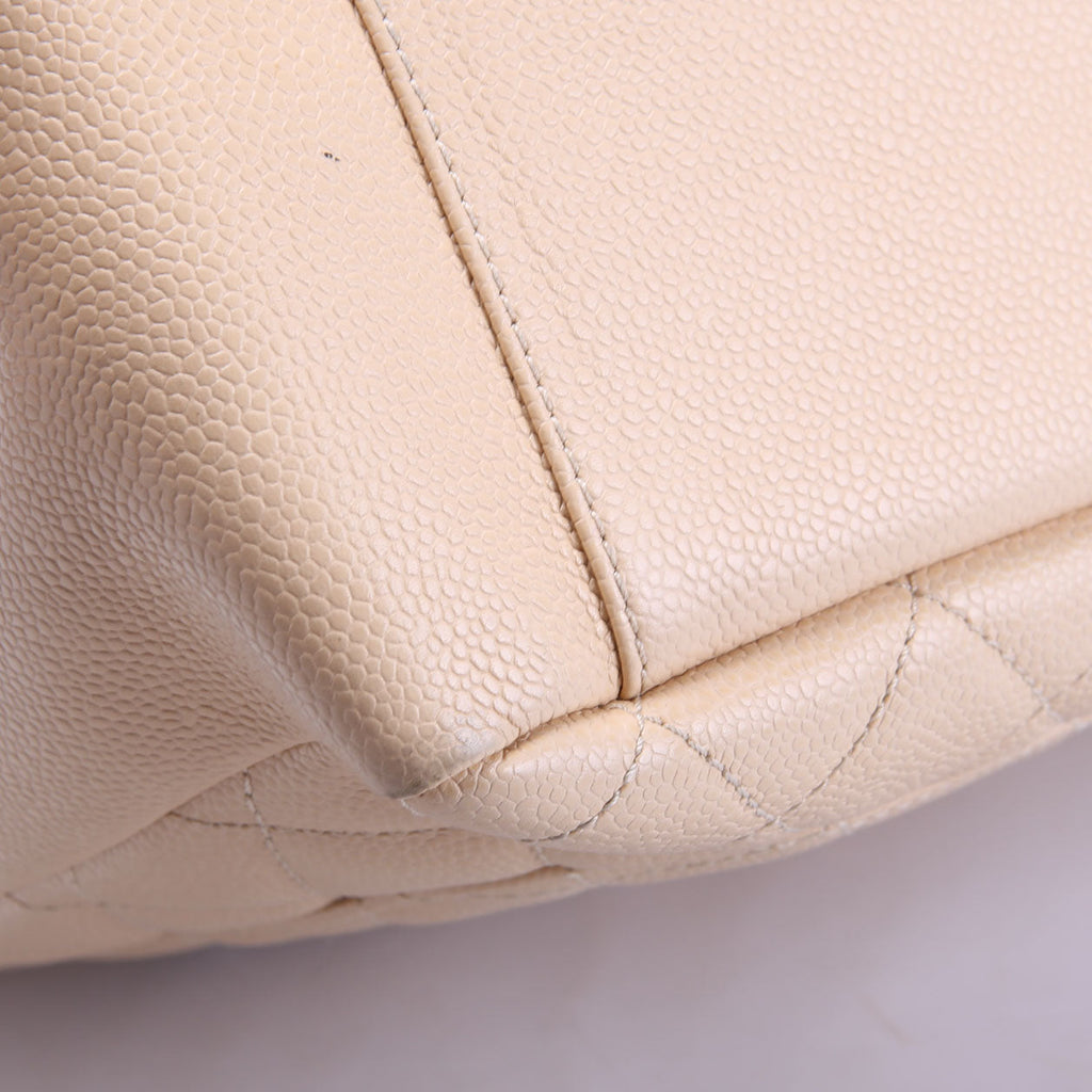 Grand Shopping Tote Caviar Nude