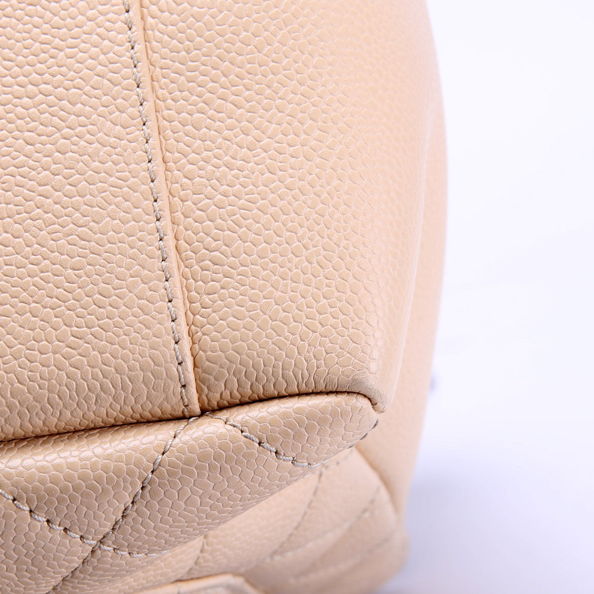 Grand Shopping Tote Caviar Nude
