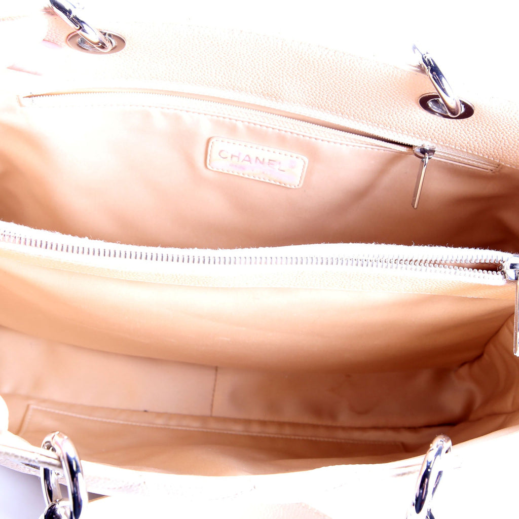 Grand Shopping Tote Caviar Nude