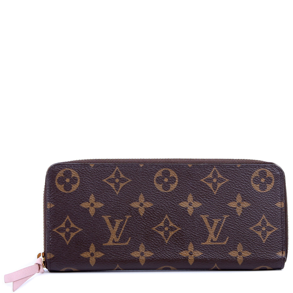 Clemence Wallet Monogram Pink