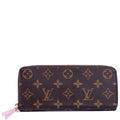 Clemence Wallet Monogram Pink