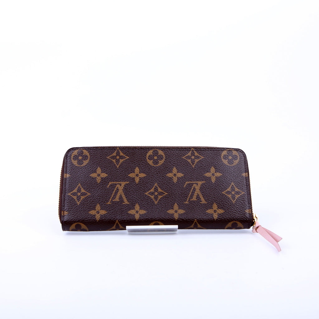 Clemence Wallet Monogram Pink