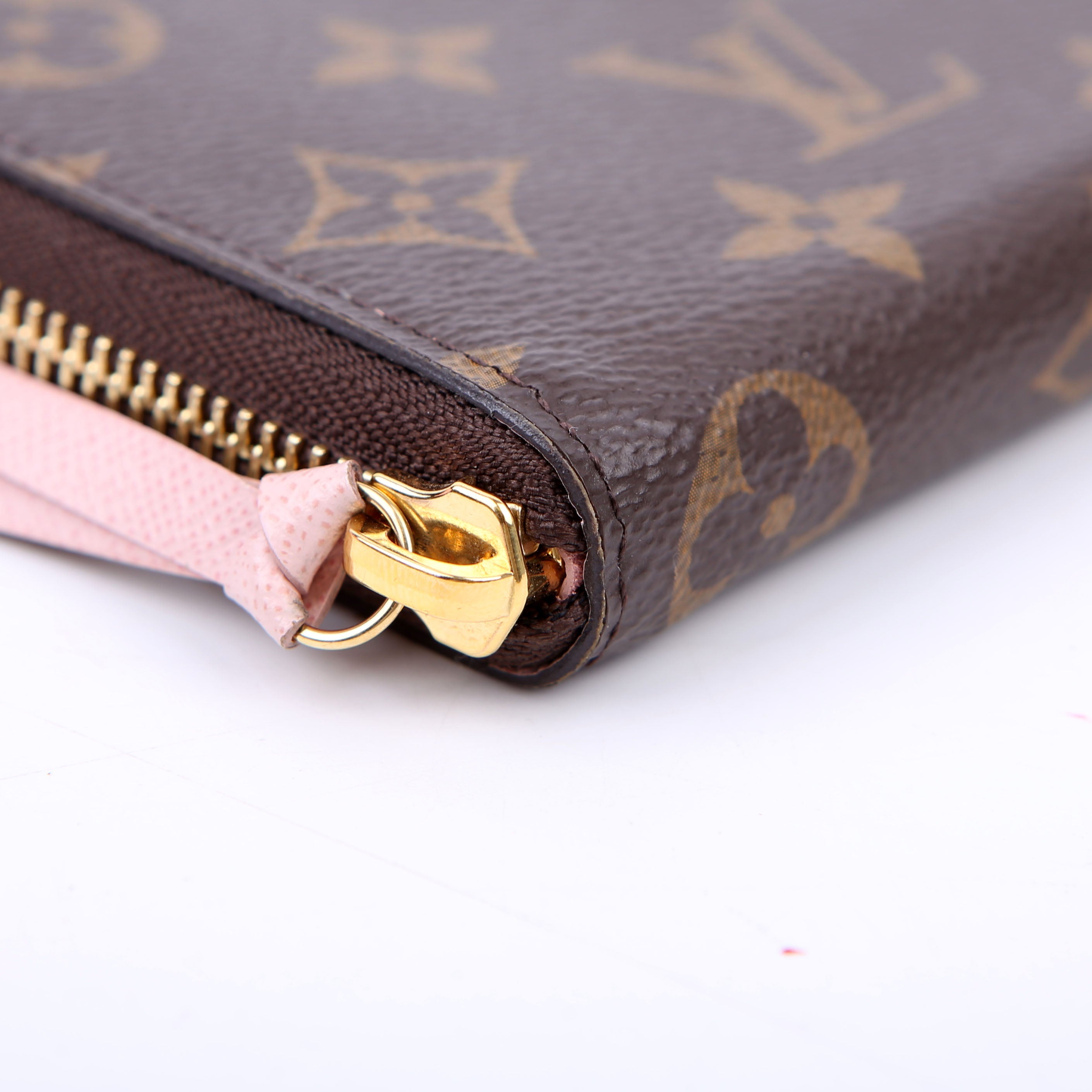 Clemence Wallet Monogram Pink