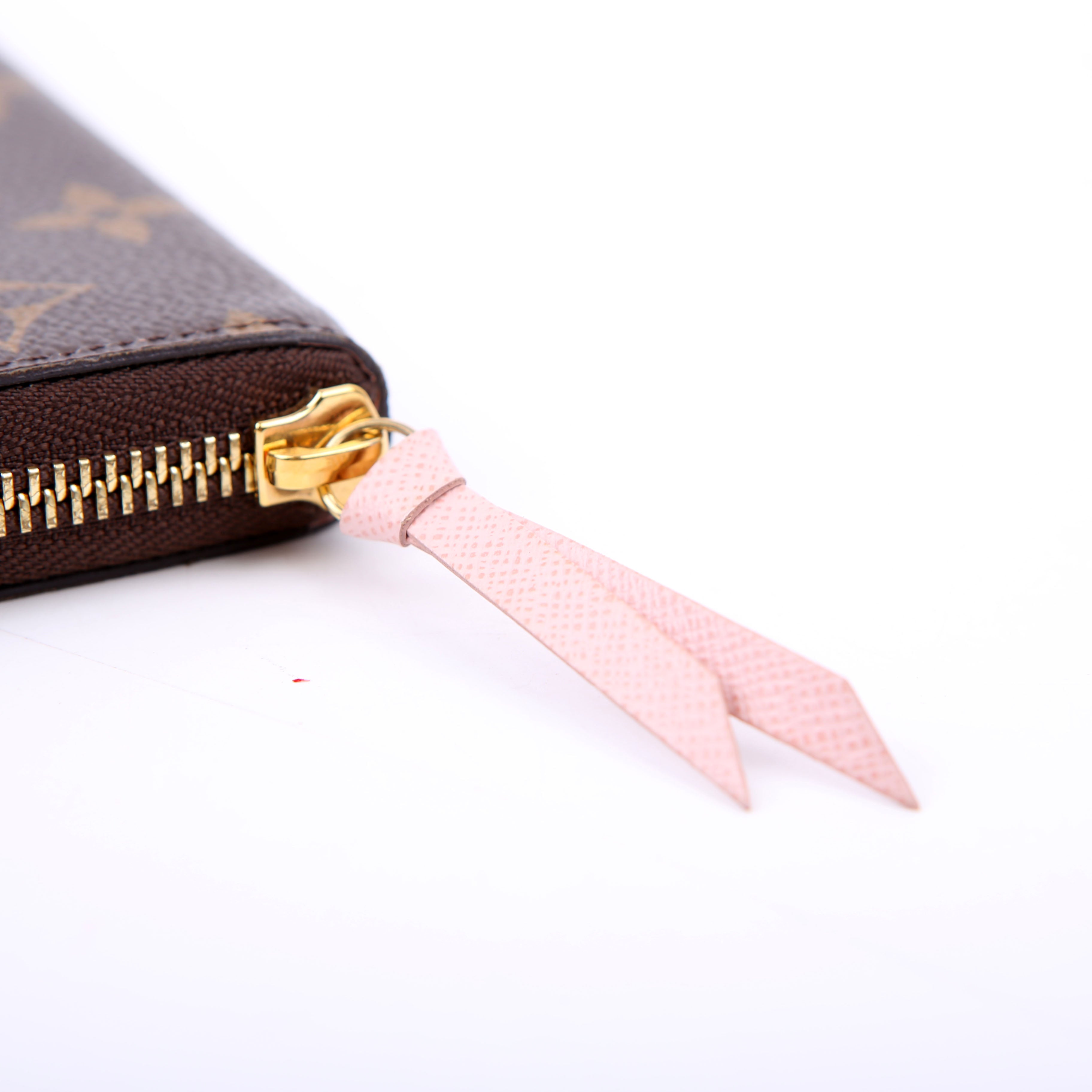 Clemence Wallet Monogram Pink
