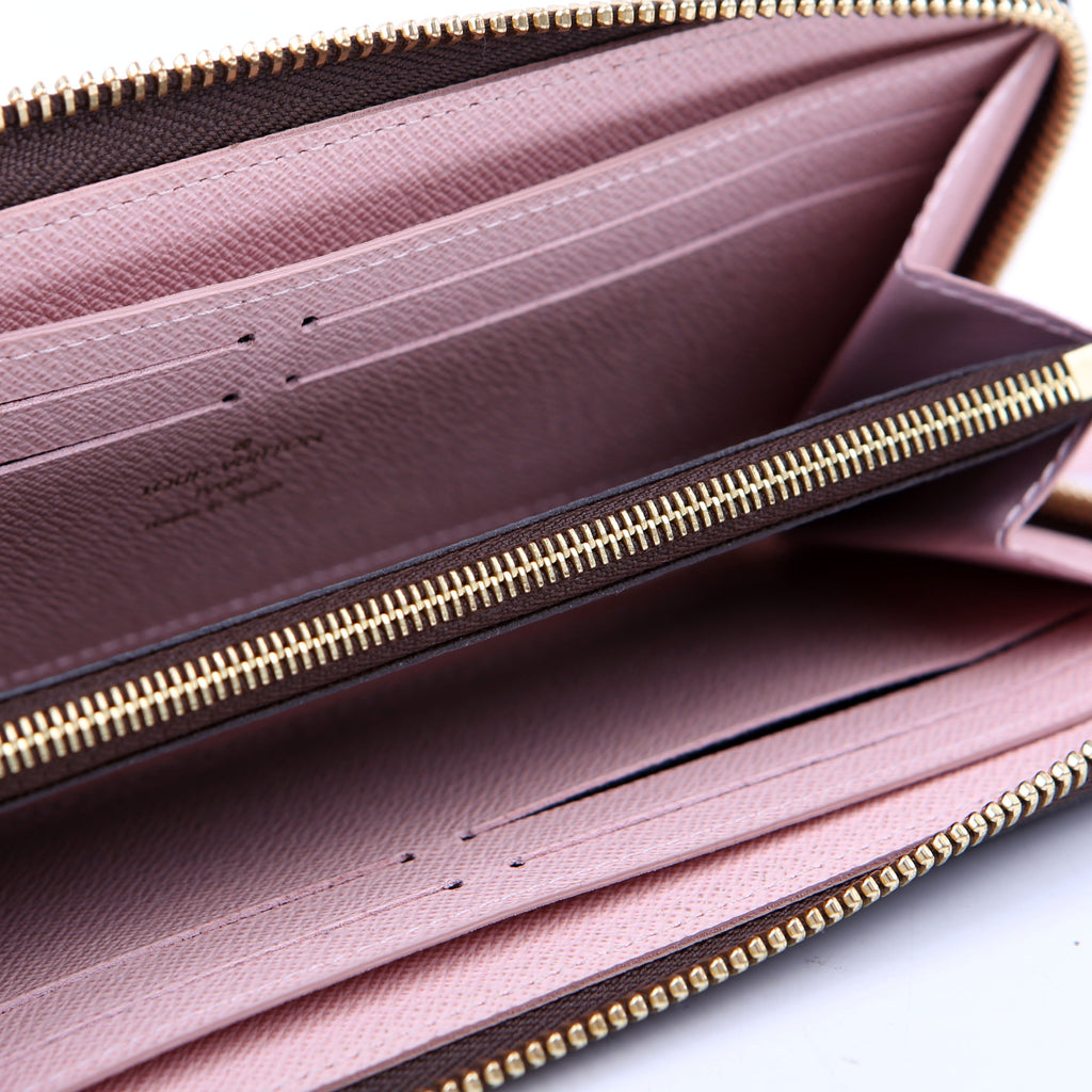 Clemence Wallet Monogram Pink