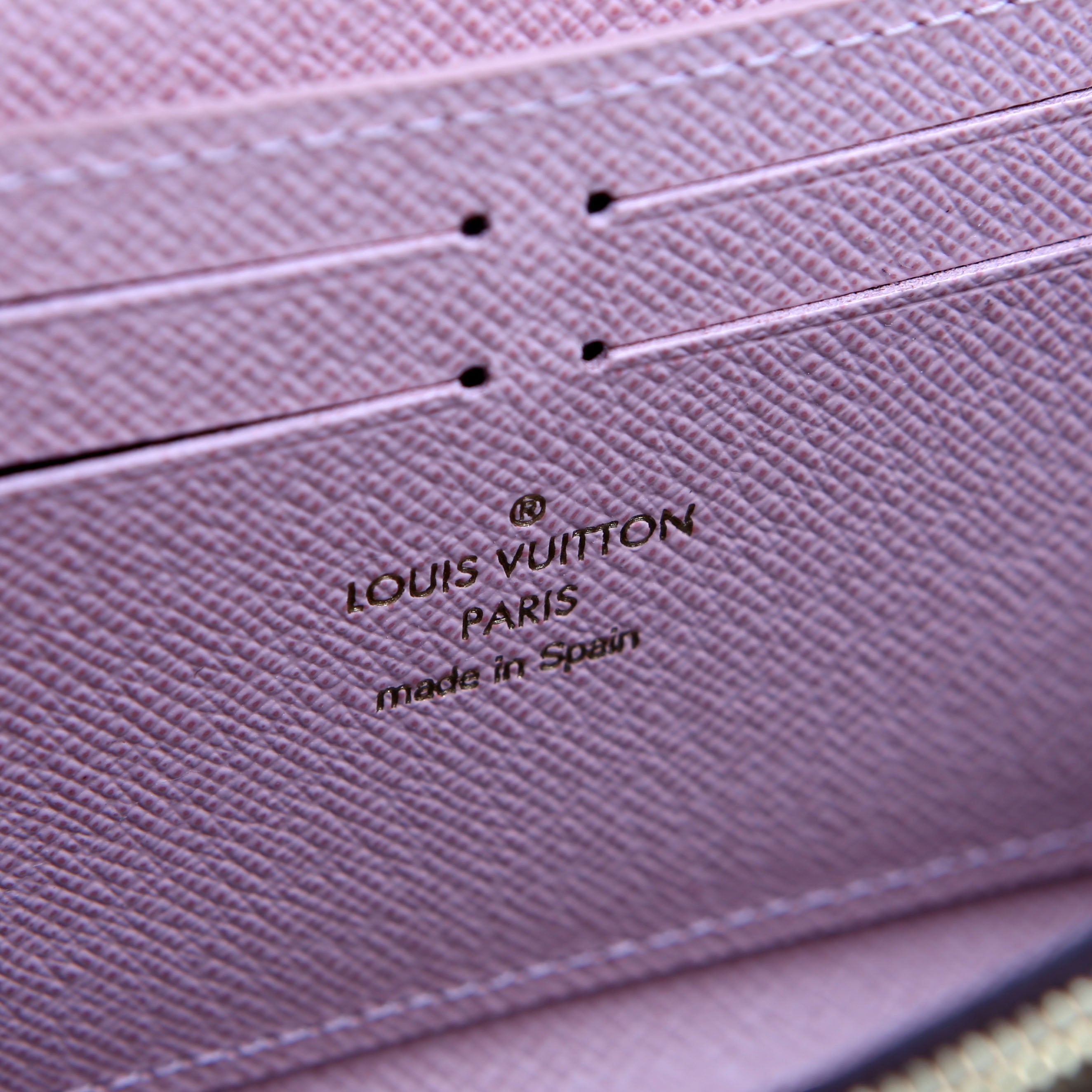 Clemence Wallet Monogram Pink