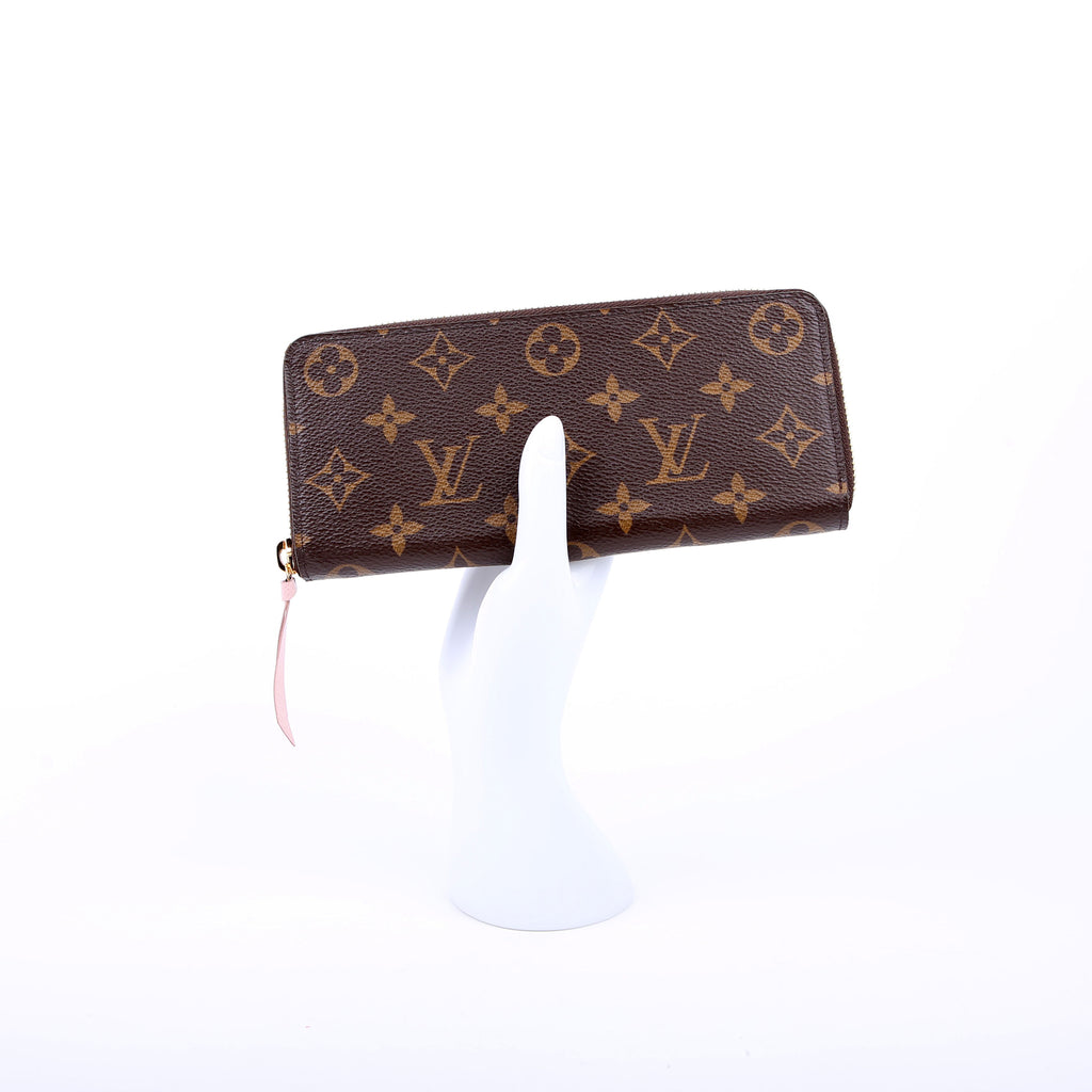 Clemence Wallet Monogram Pink