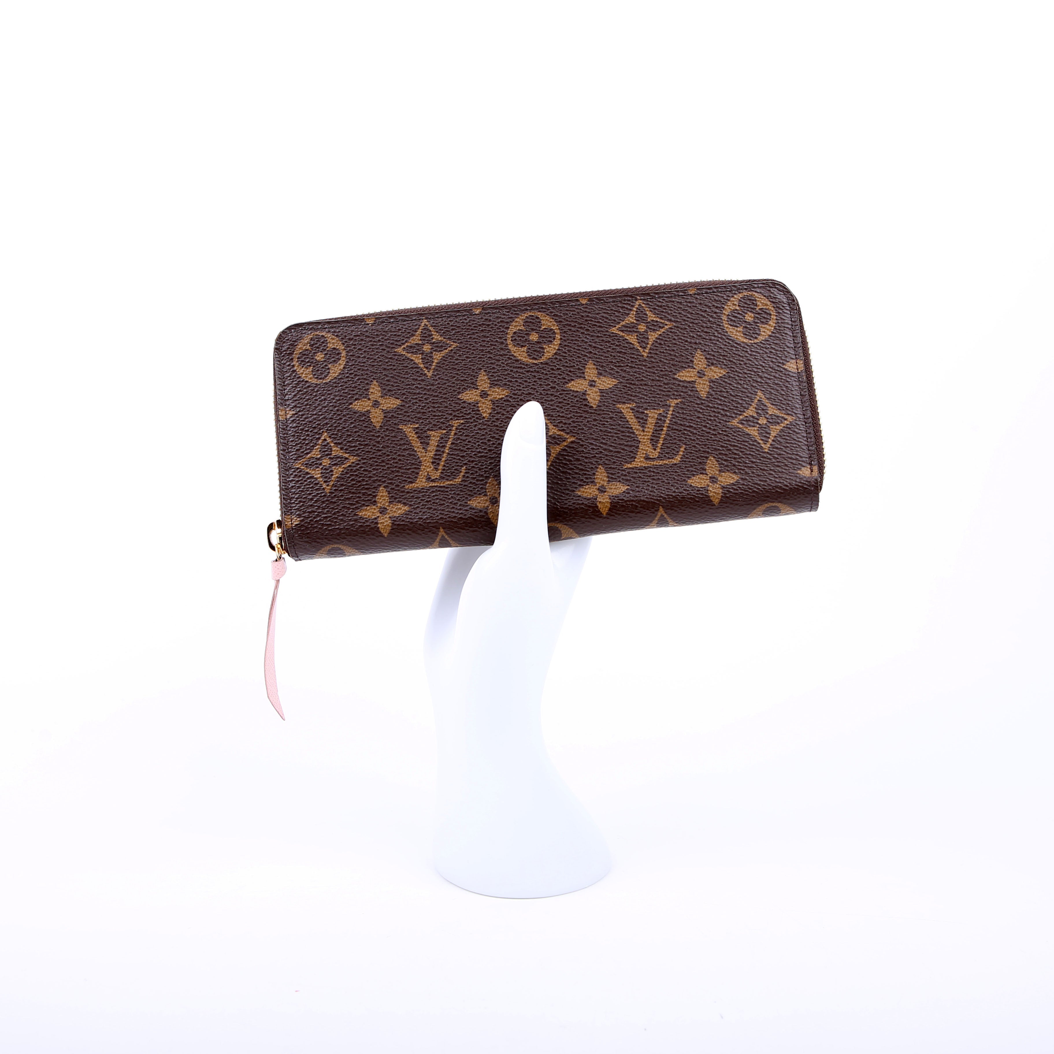 Clemence Wallet Monogram Pink