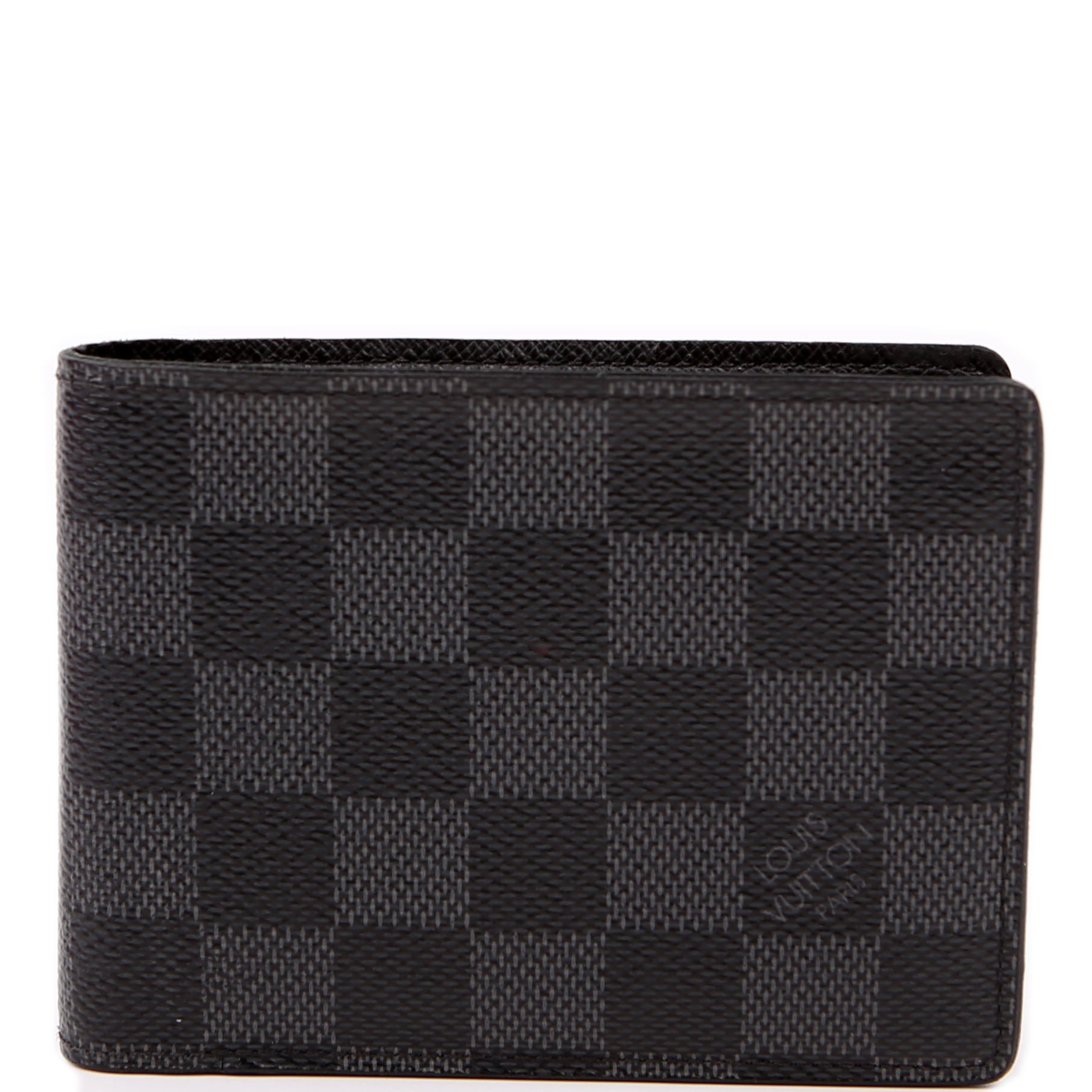 Mens Multiple Wallet Damier Graphite