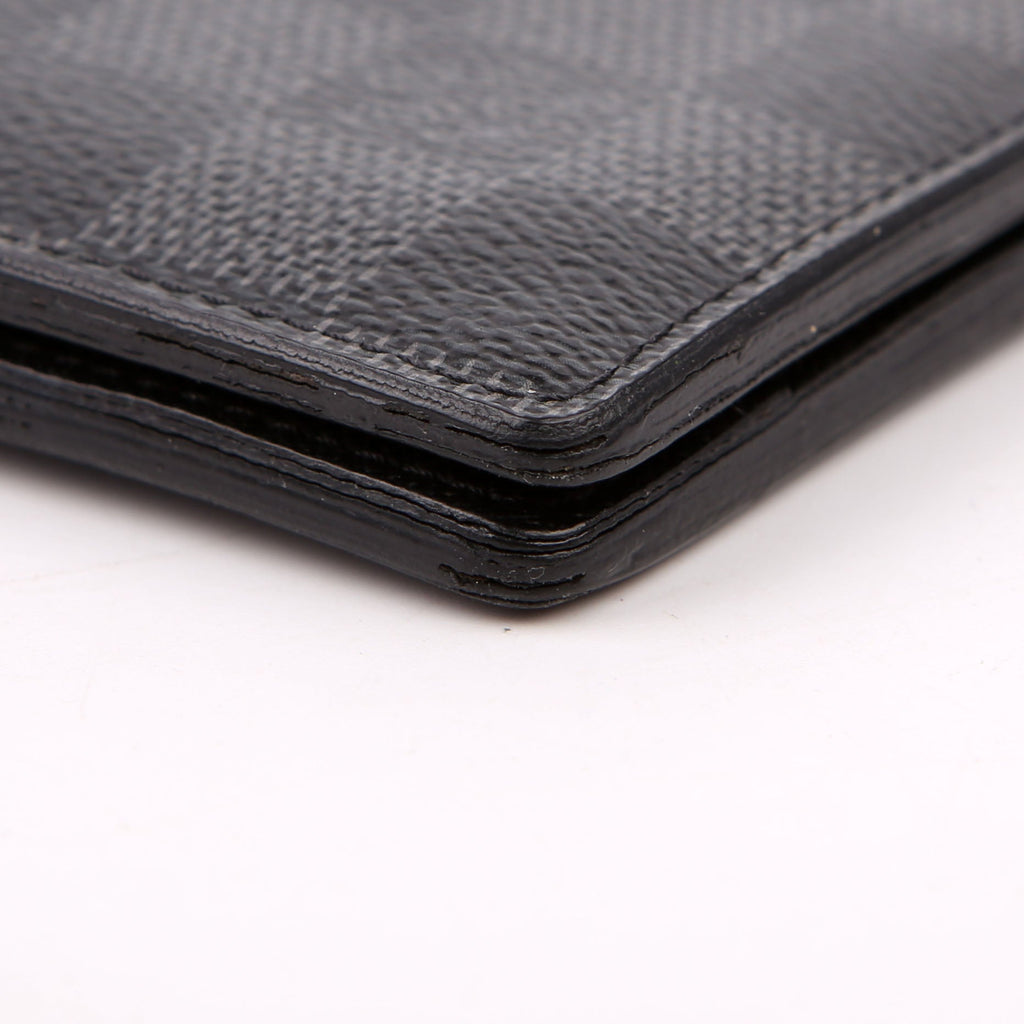 Mens Multiple Wallet Damier Graphite