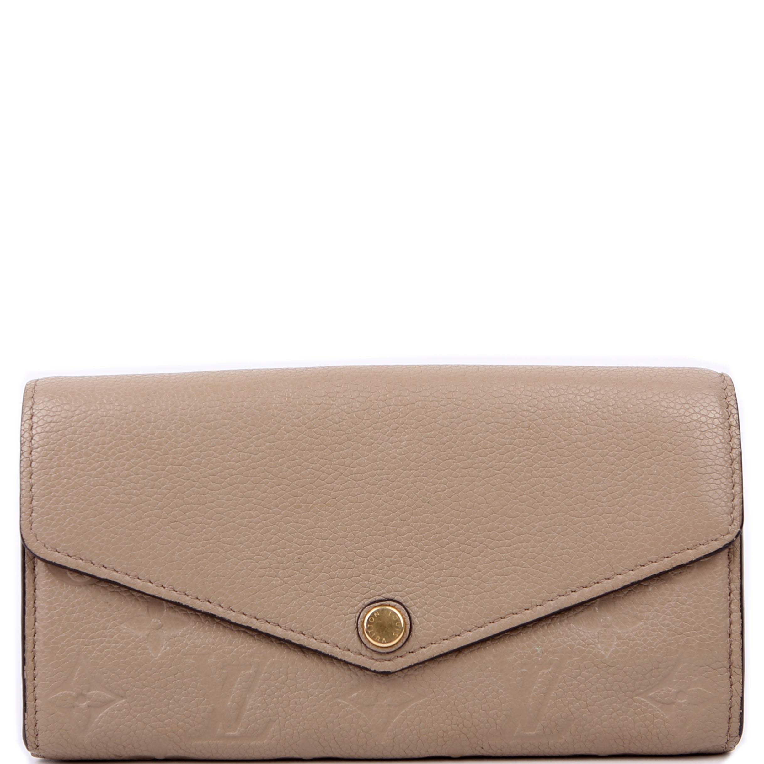 Sarah Wallet Empreinte Taupe