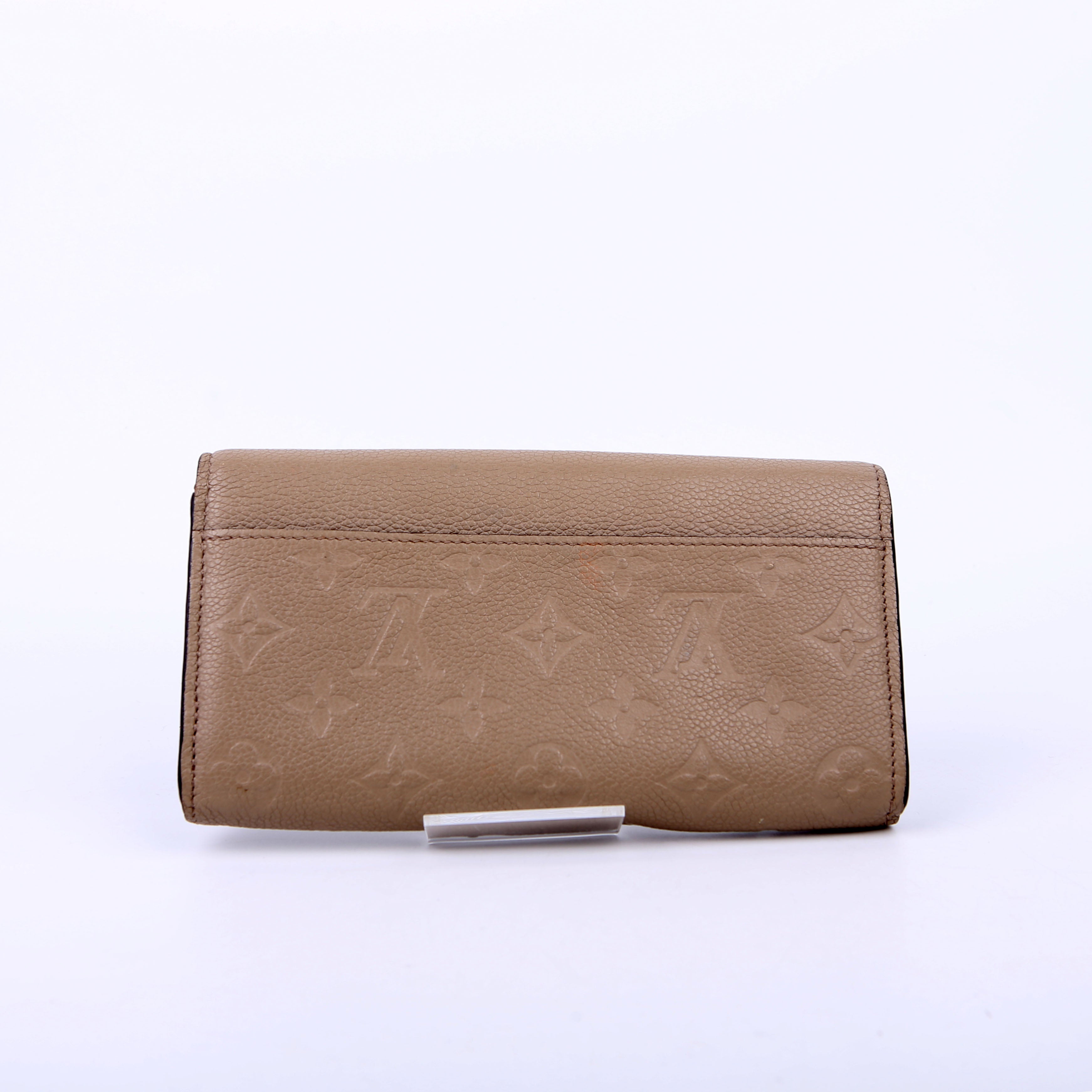 Sarah Wallet Empreinte Taupe