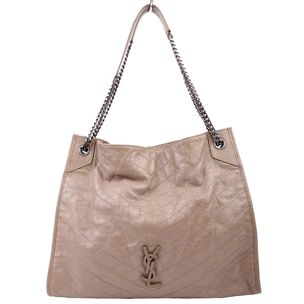 SAINT LAURENT Niki Large Shopper 579998 Beige