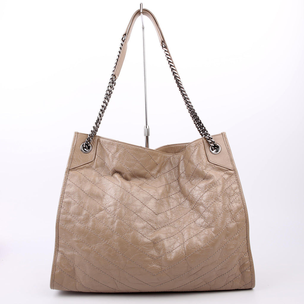 SAINT LAURENT Niki Large Shopper 579998 Beige