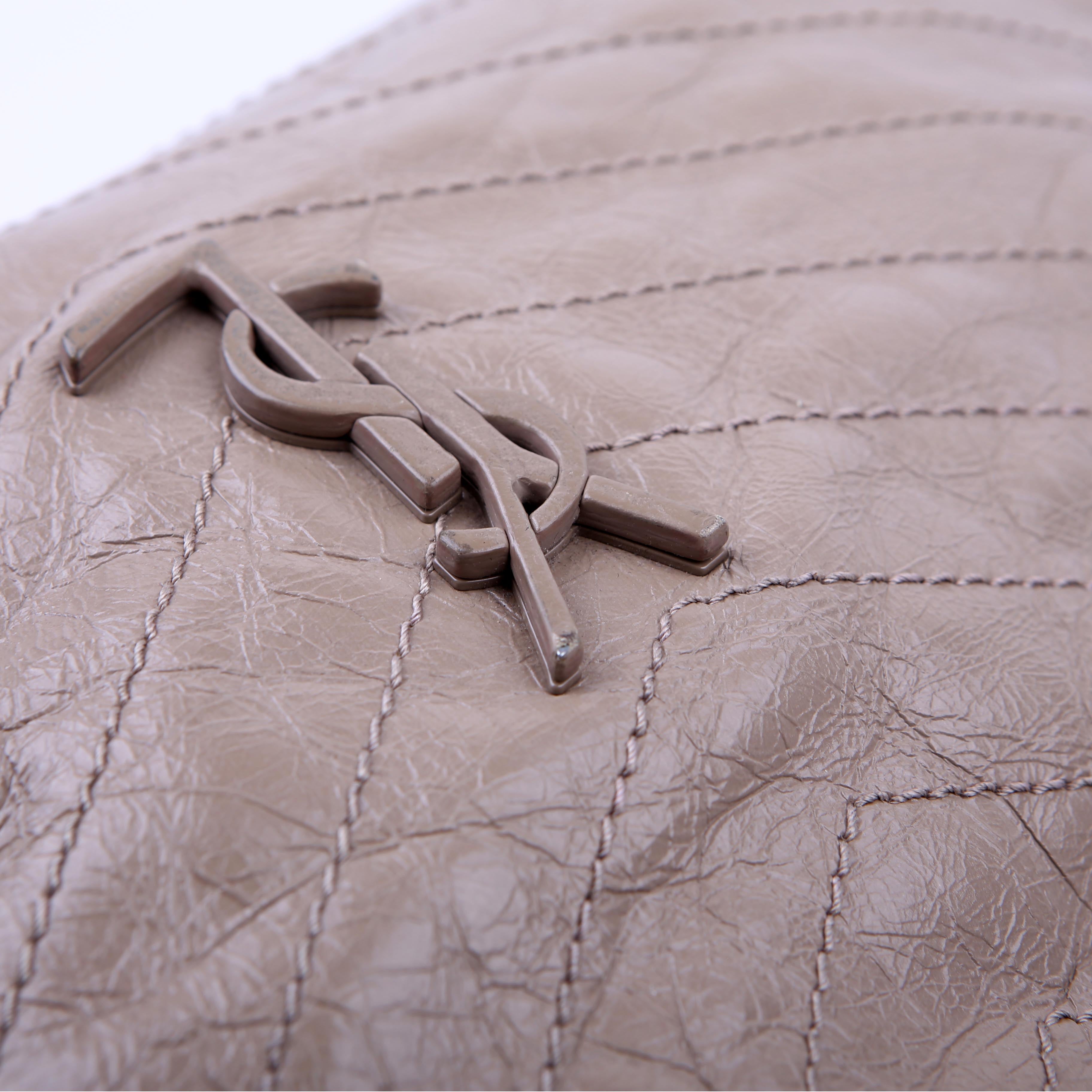 SAINT LAURENT Niki Large Shopper 579998 Beige