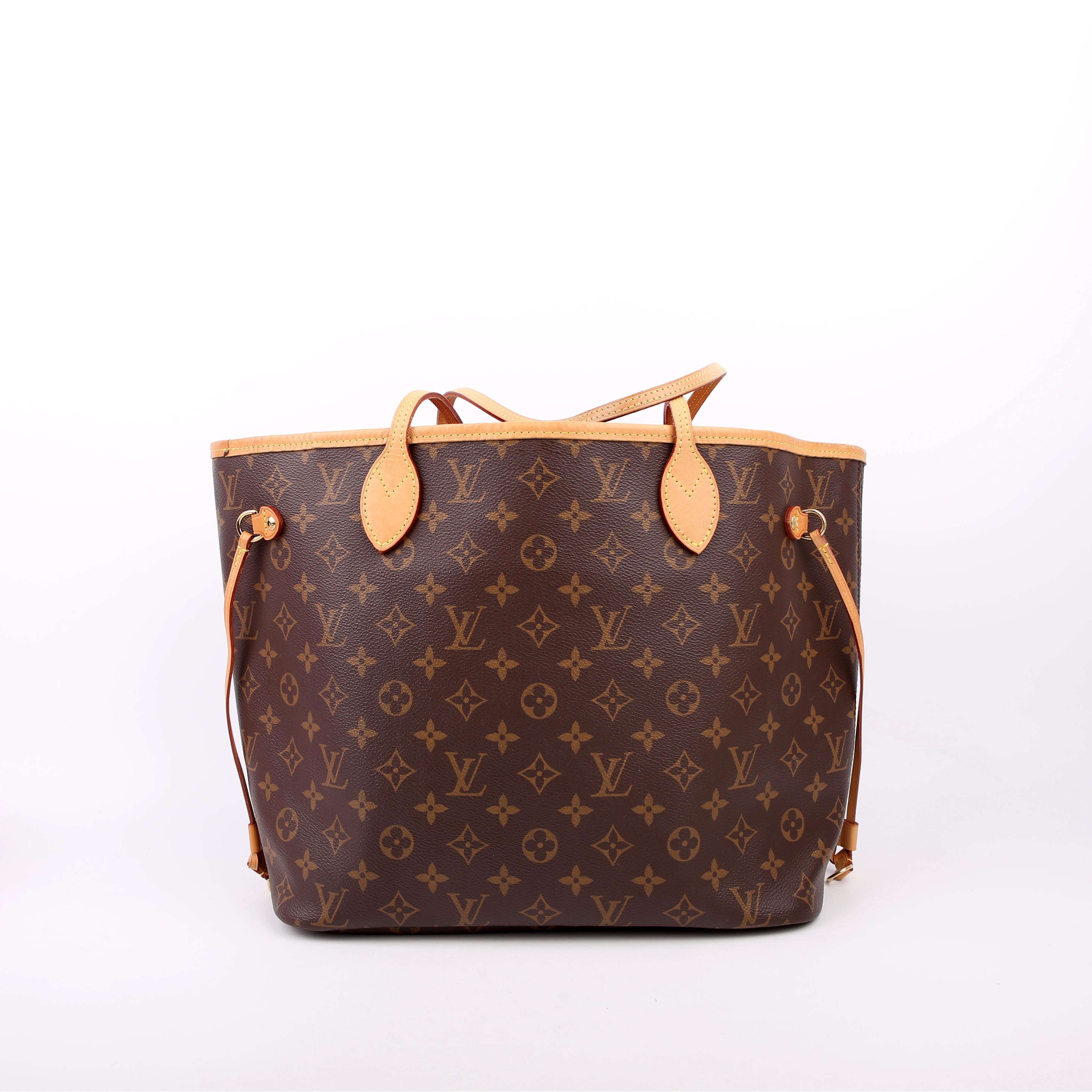 Neverfull with Wallet MM Monogram Red