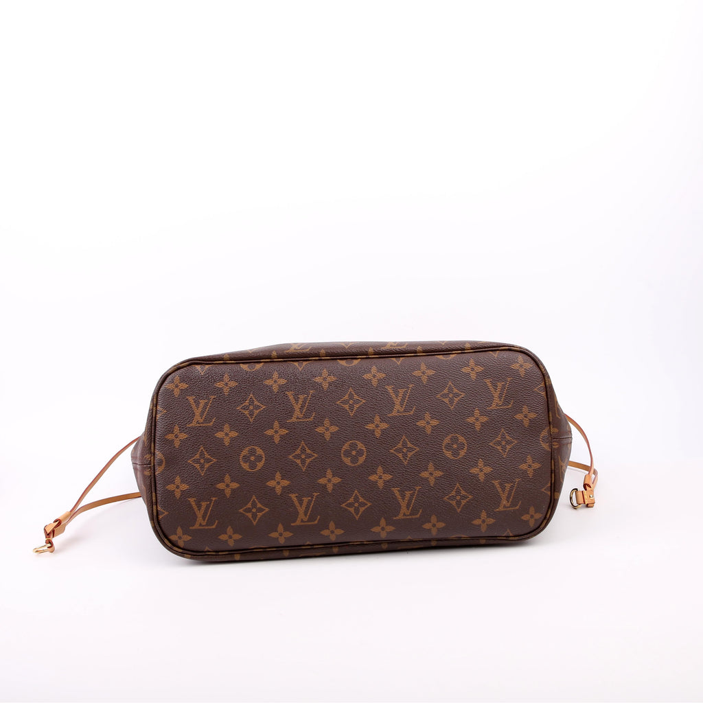 Neverfull with Wallet MM Monogram Red