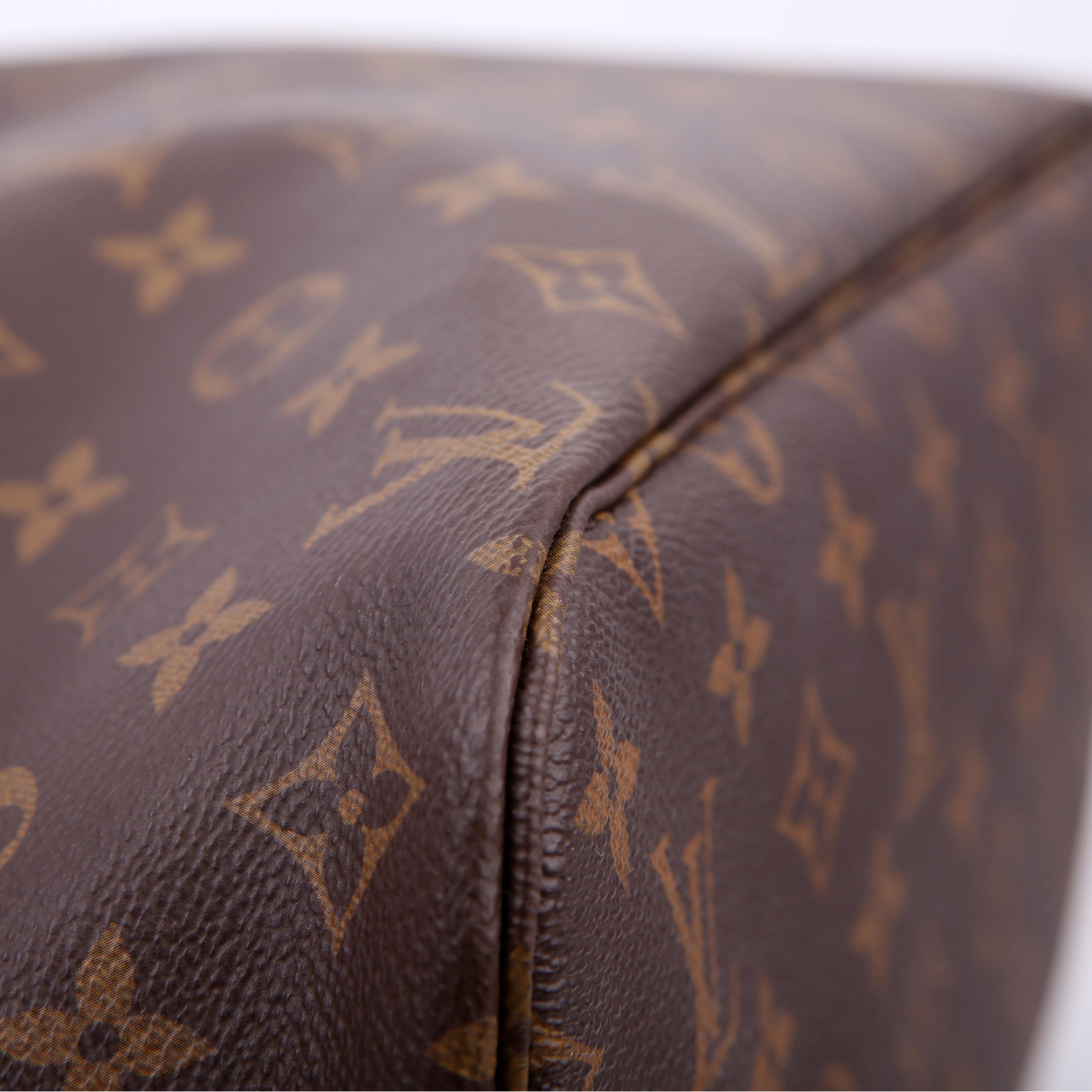 Neverfull with Wallet MM Monogram Red