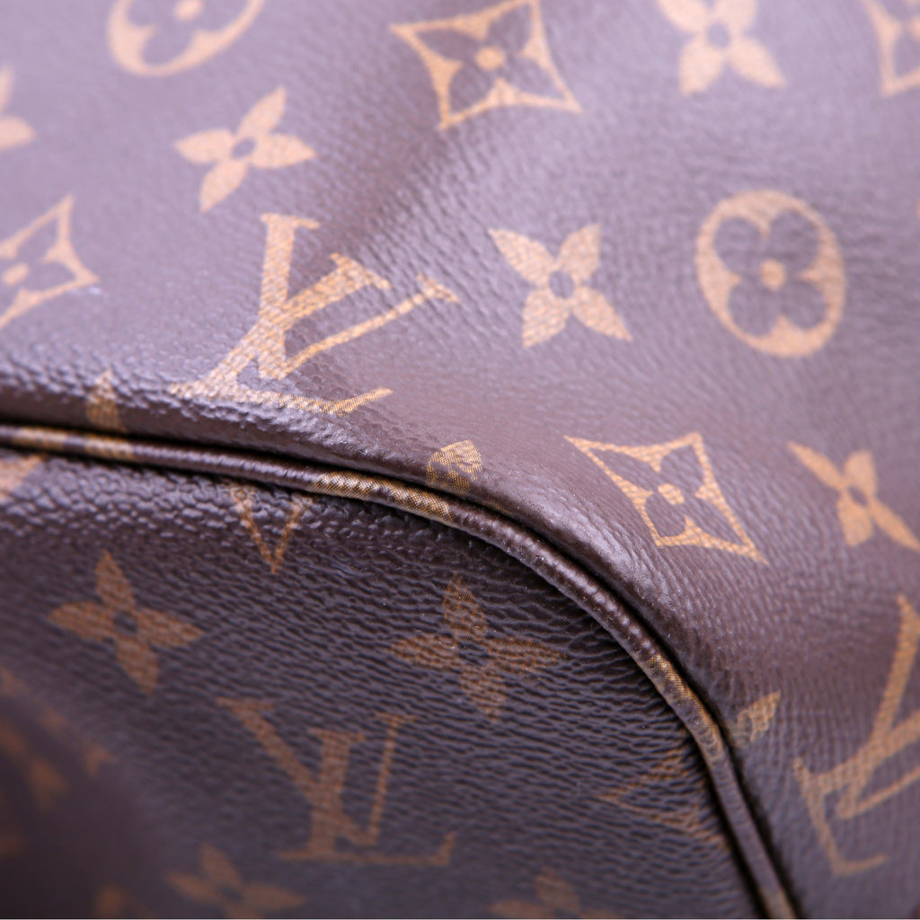 Neverfull with Wallet MM Monogram Red
