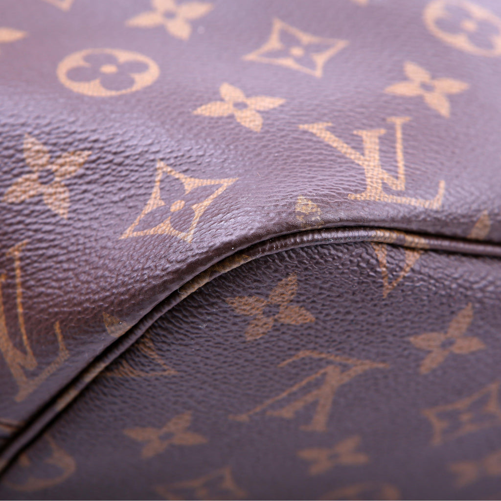 Neverfull with Wallet MM Monogram Red