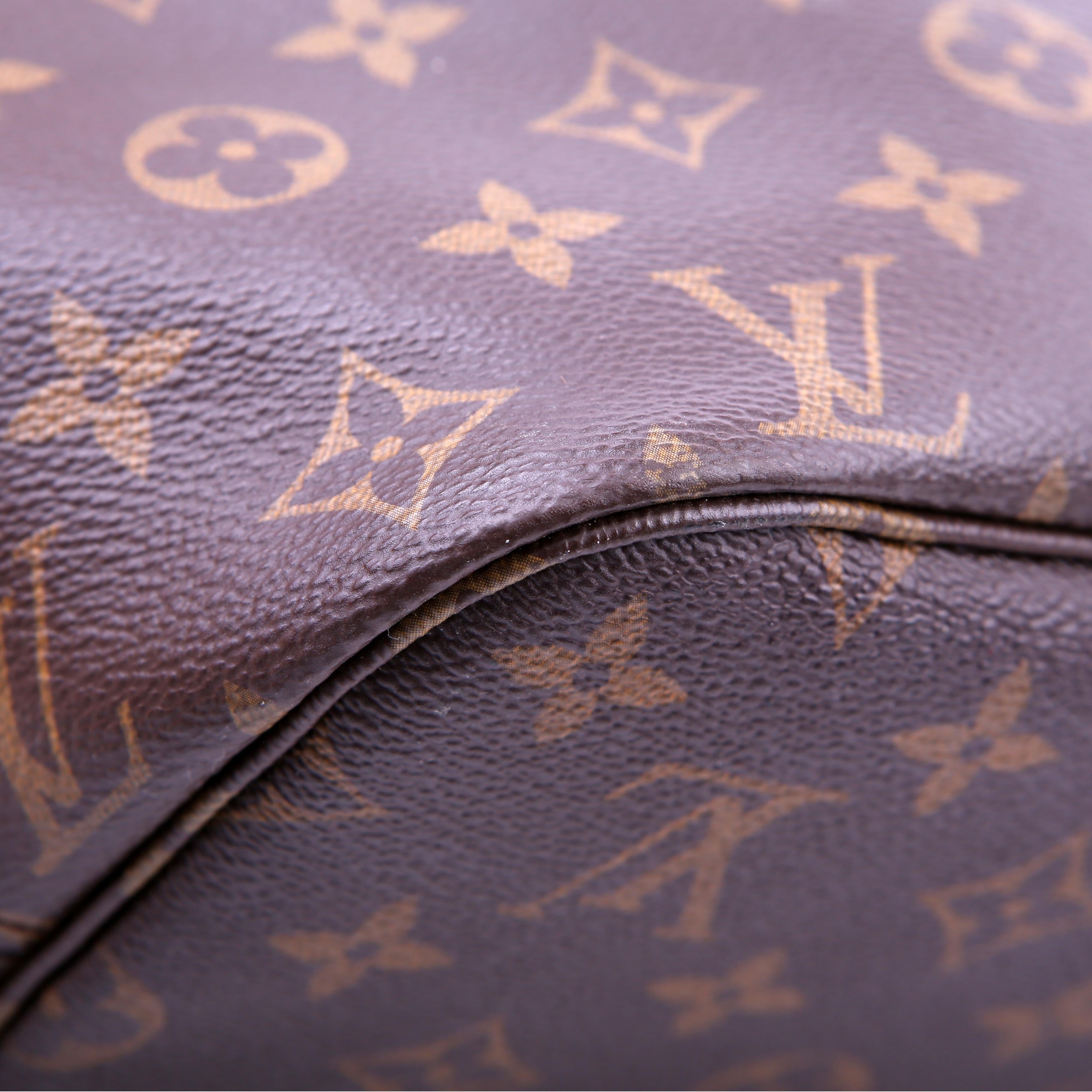 Neverfull with Wallet MM Monogram Red